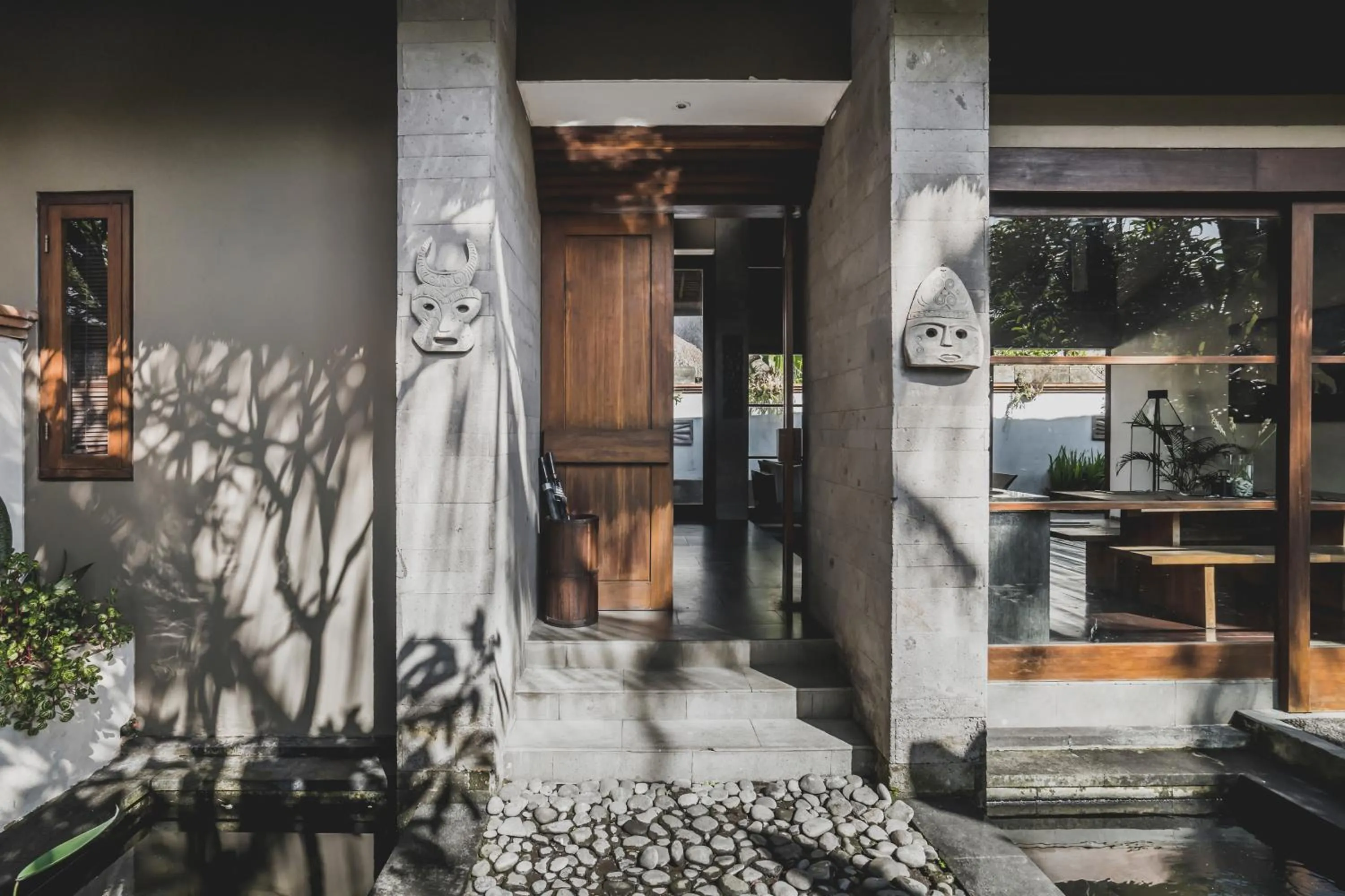 Facade/entrance in Luwak Ubud Villa & Jungle Suite