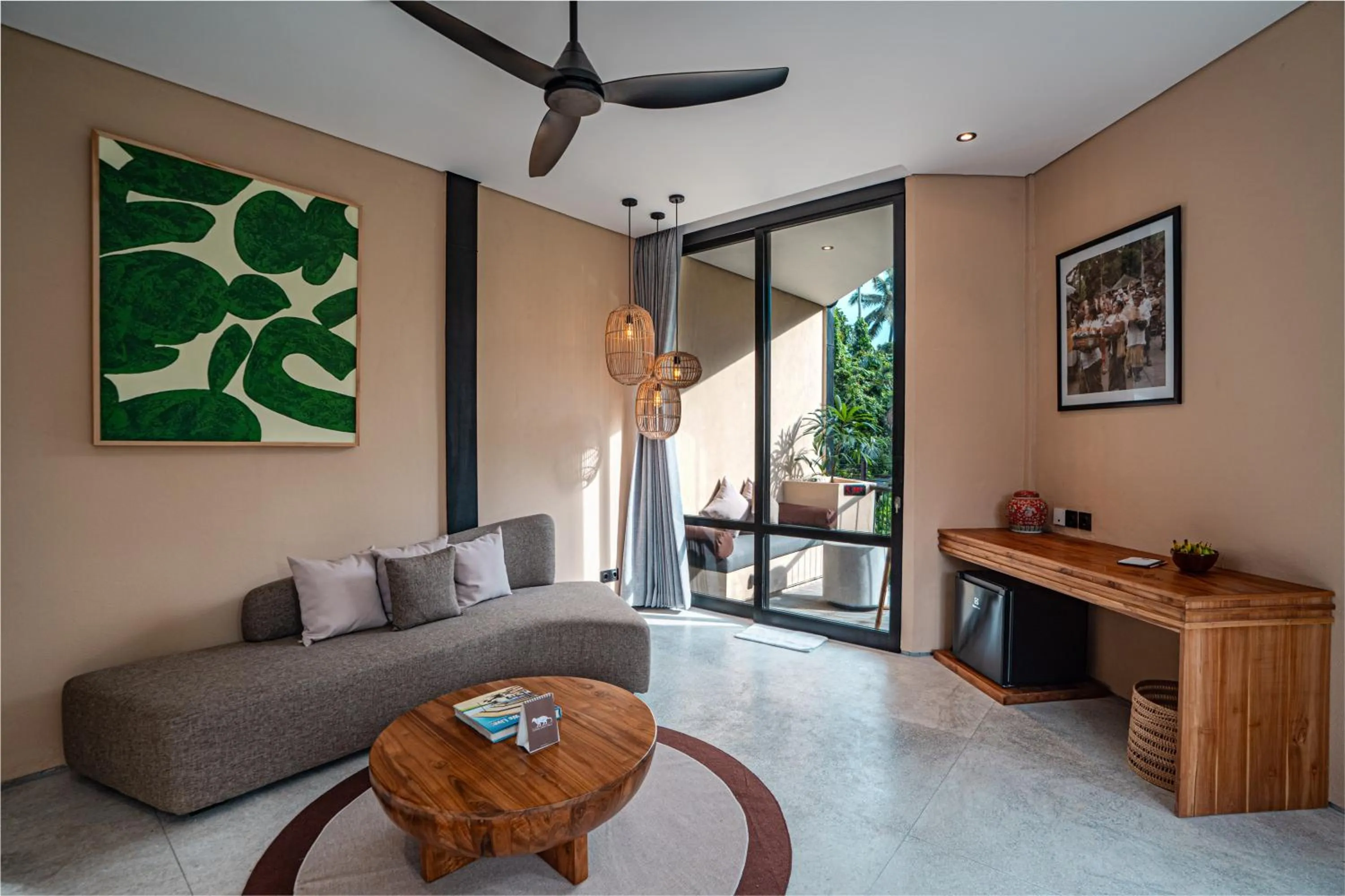 Living room in Luwak Ubud Villa & Jungle Suite