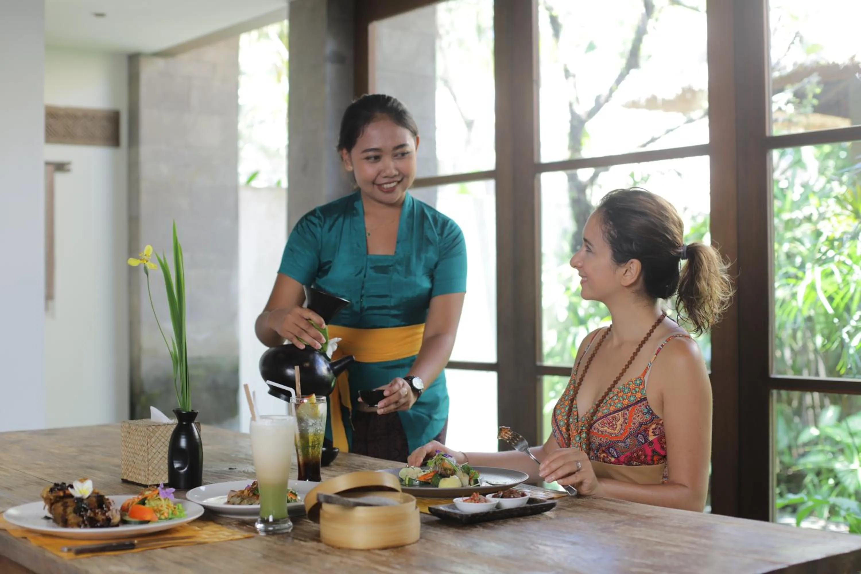 Breakfast in Luwak Ubud Villa & Jungle Suite