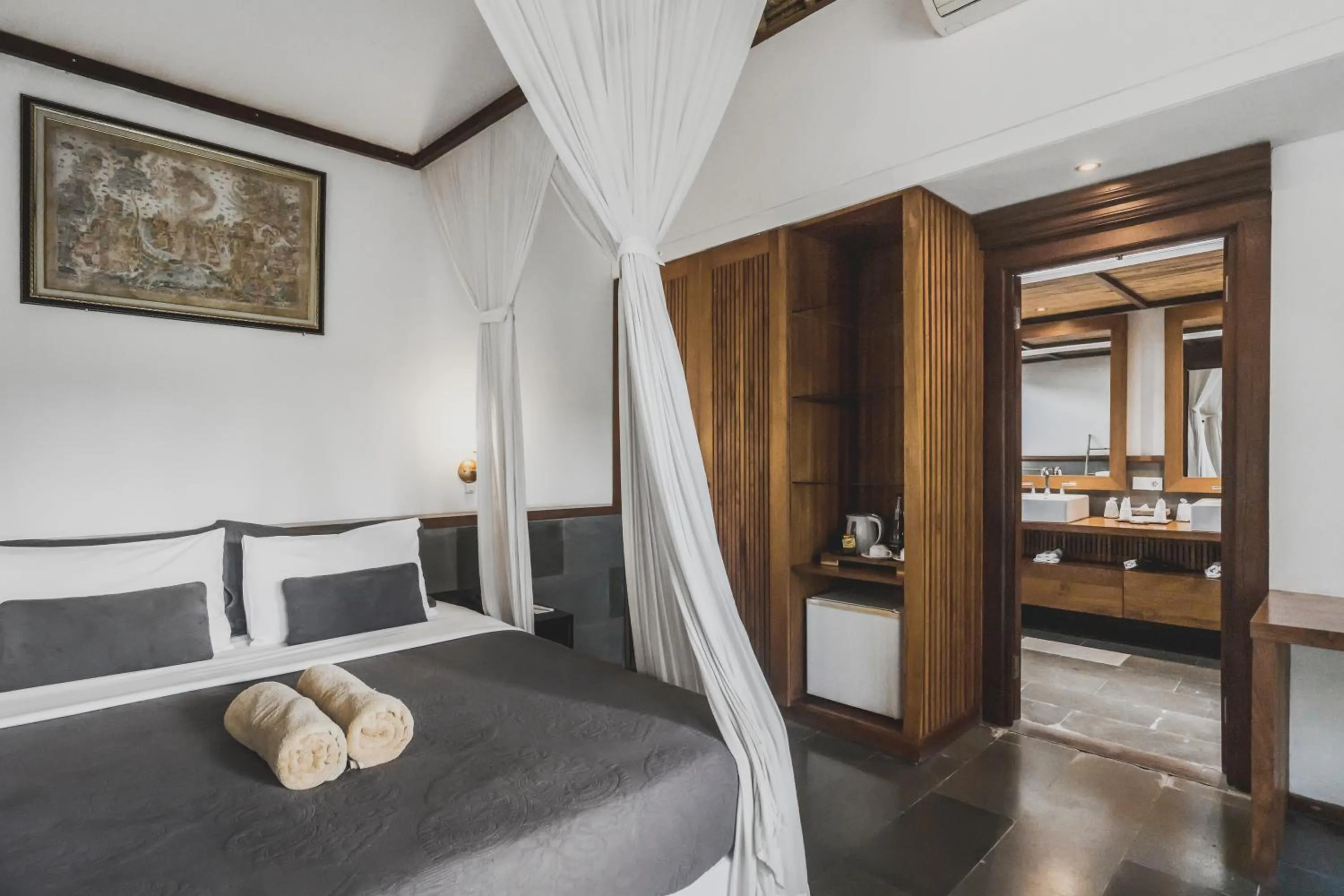 Bedroom, Bed in Luwak Ubud Villa & Jungle Suite