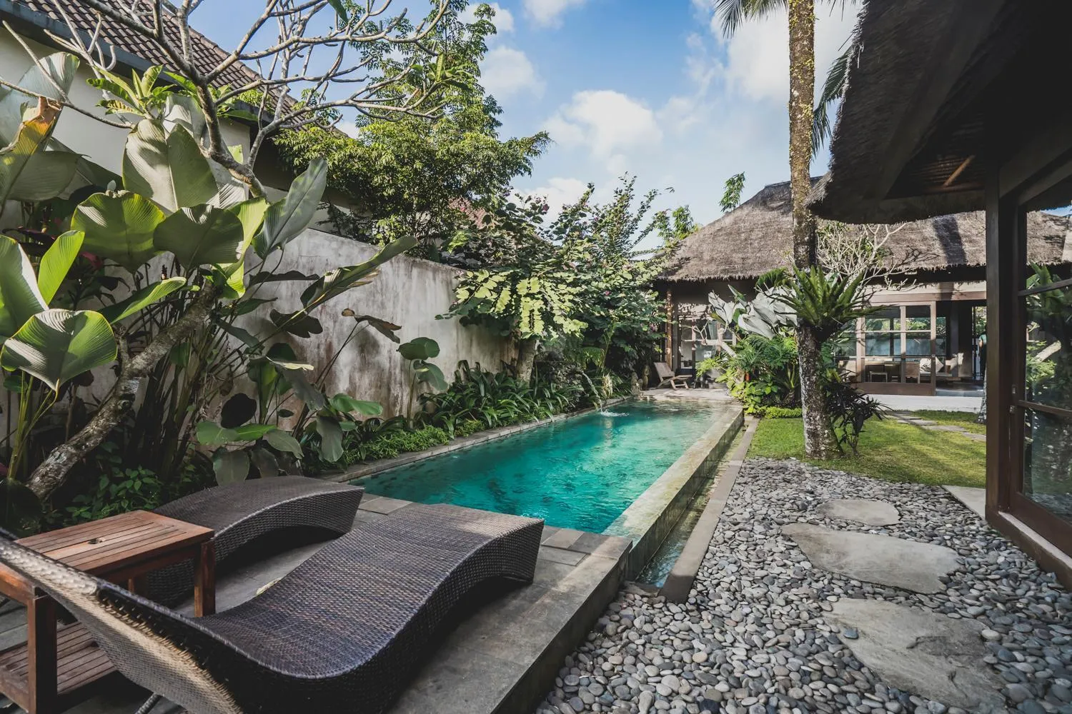 Swimming pool in Luwak Ubud Villa & Jungle Suite