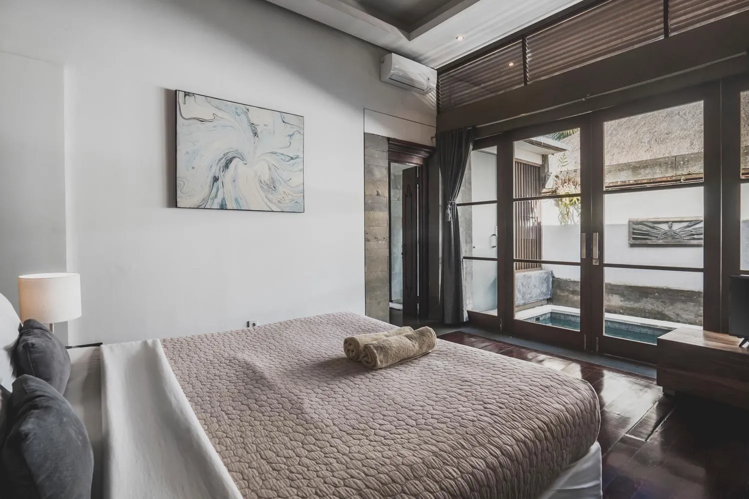 Bedroom, Bed in Luwak Ubud Villa & Jungle Suite