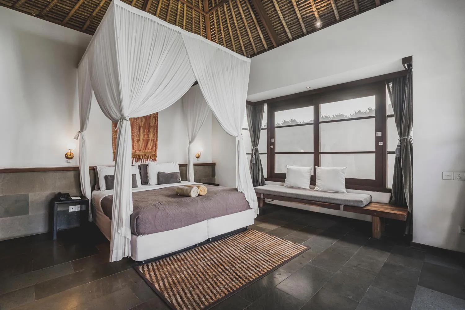Bedroom, Bed in Luwak Ubud Villa & Jungle Suite