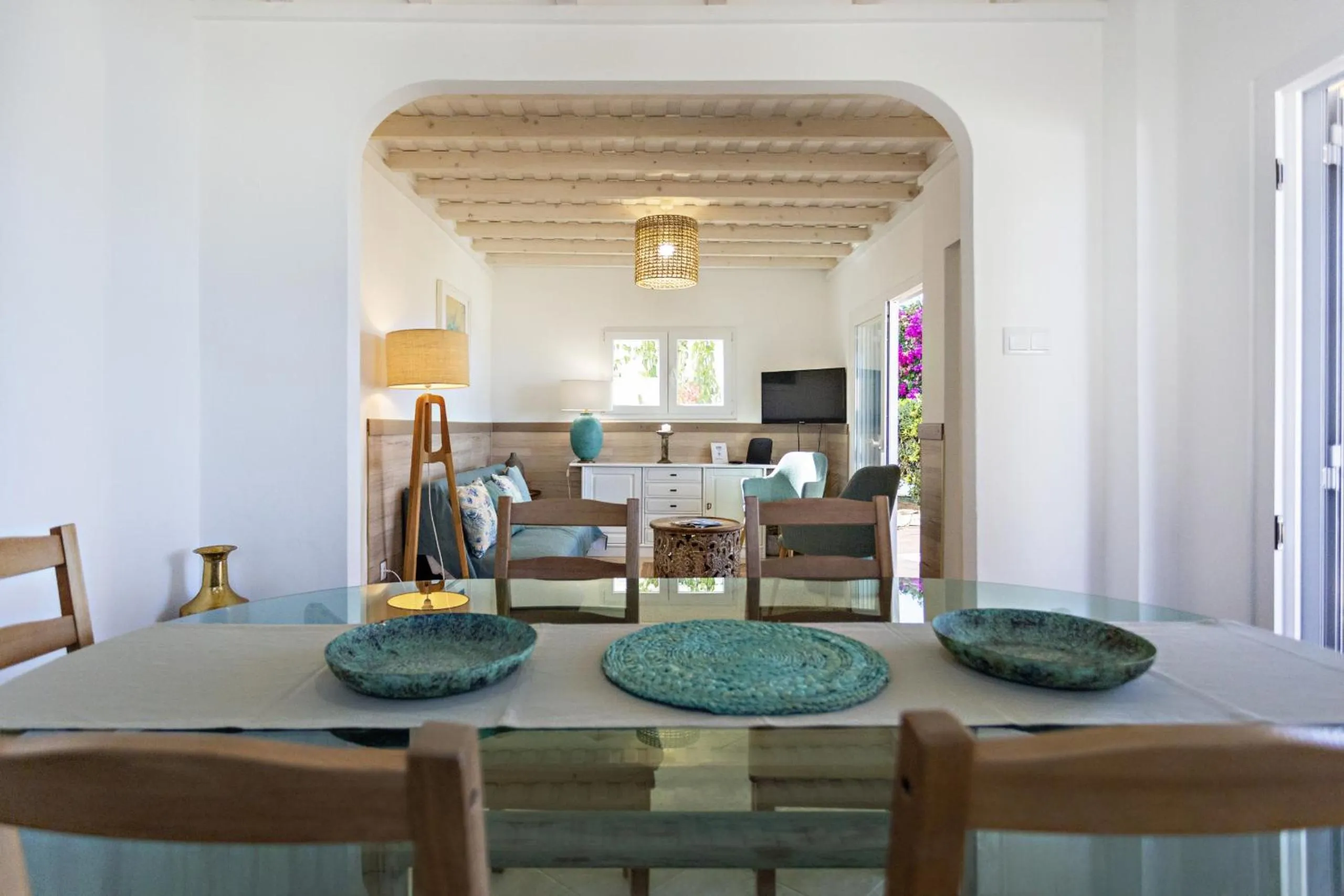 Dining area in Villa Lydia