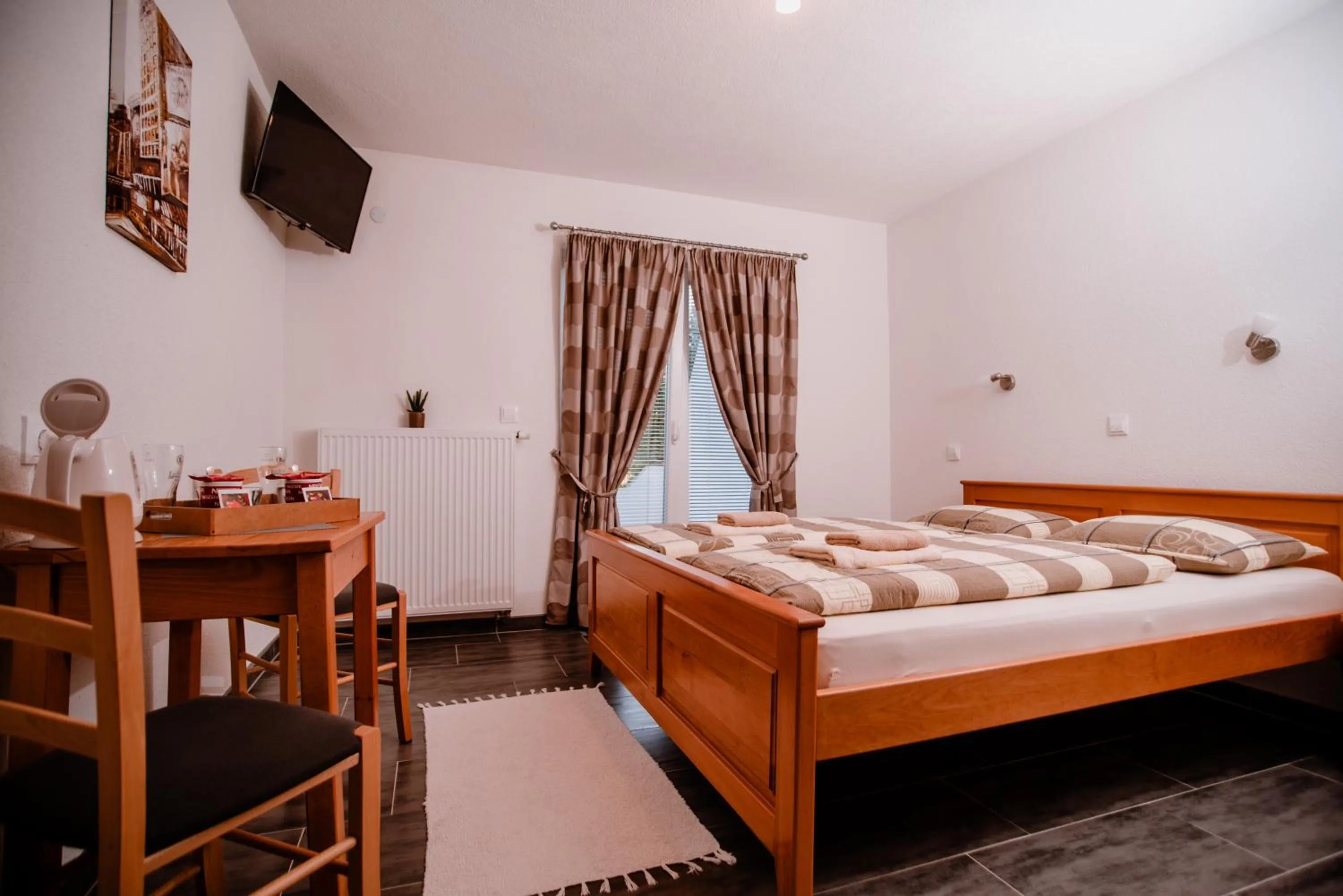 Bed in House Karakas