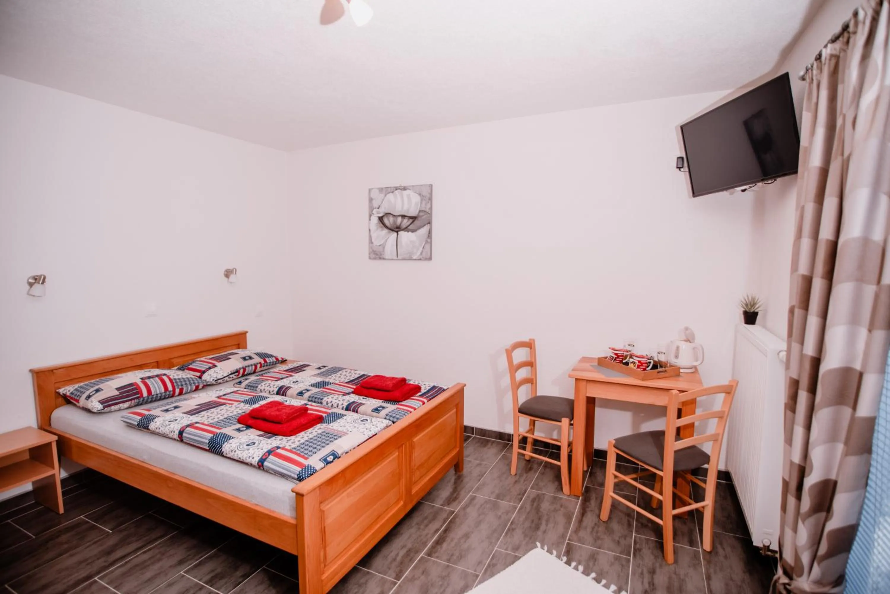 Bed in House Karakas