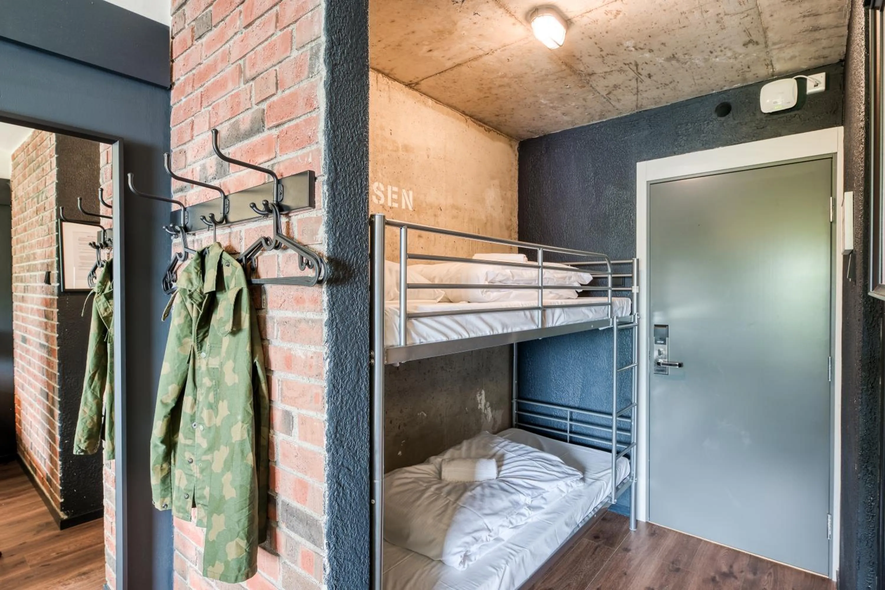 Bed in Oscarsborg Castle Hotel & Resort