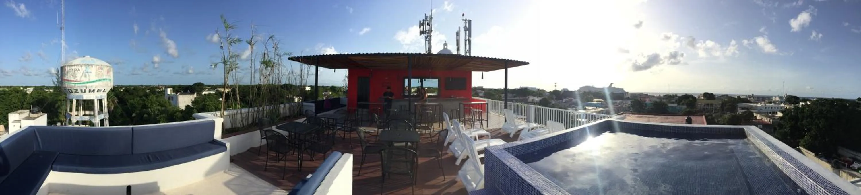 Swimming pool in Hotel Pal Cozumel