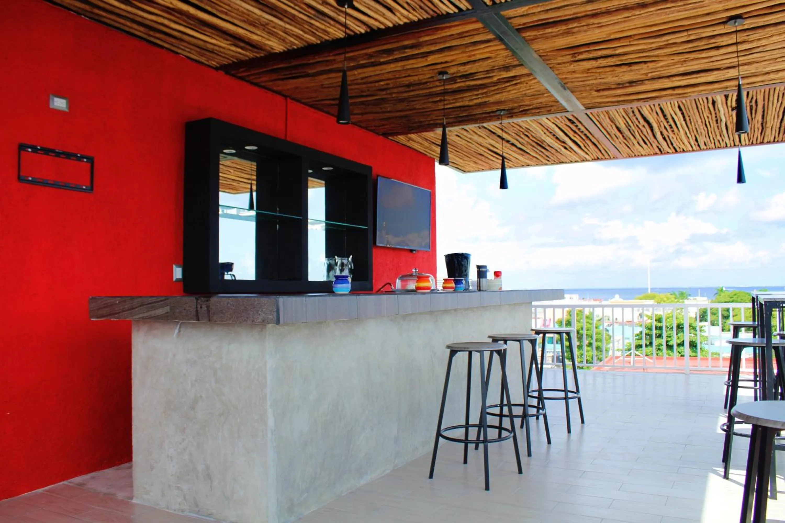 Patio in Hotel Pal Cozumel