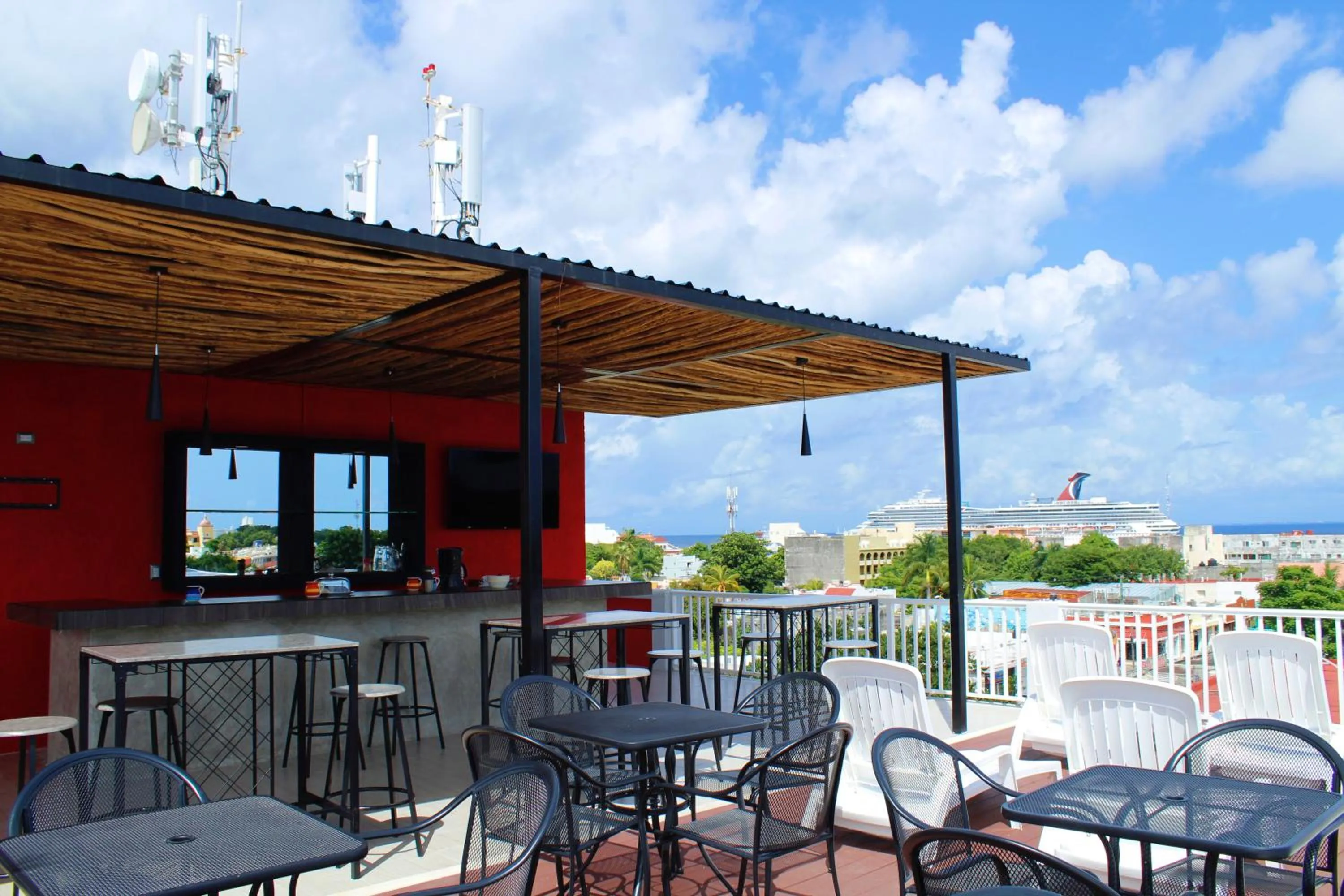 Patio in Hotel Pal Cozumel
