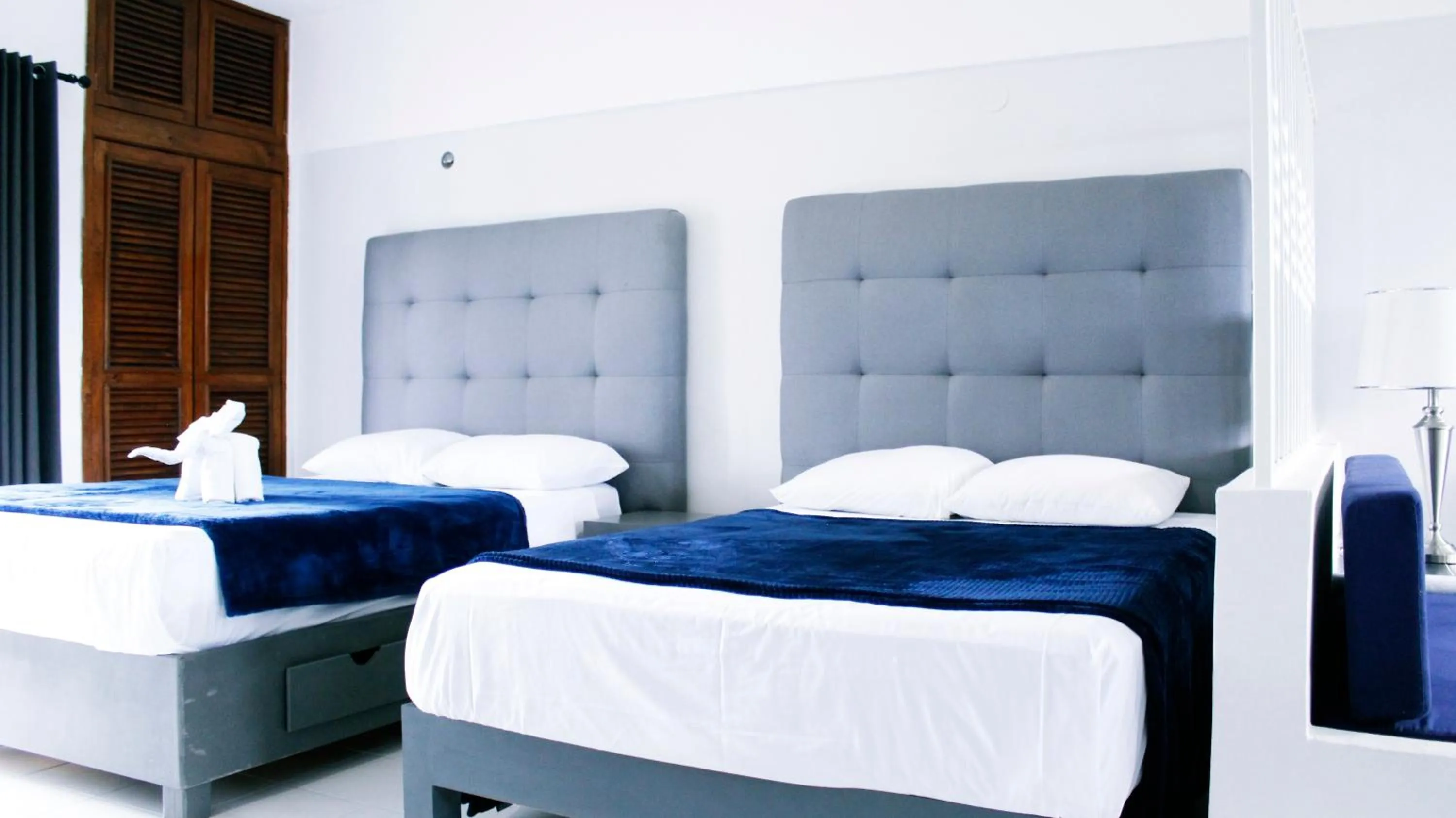 Bed in Hotel Pal Cozumel