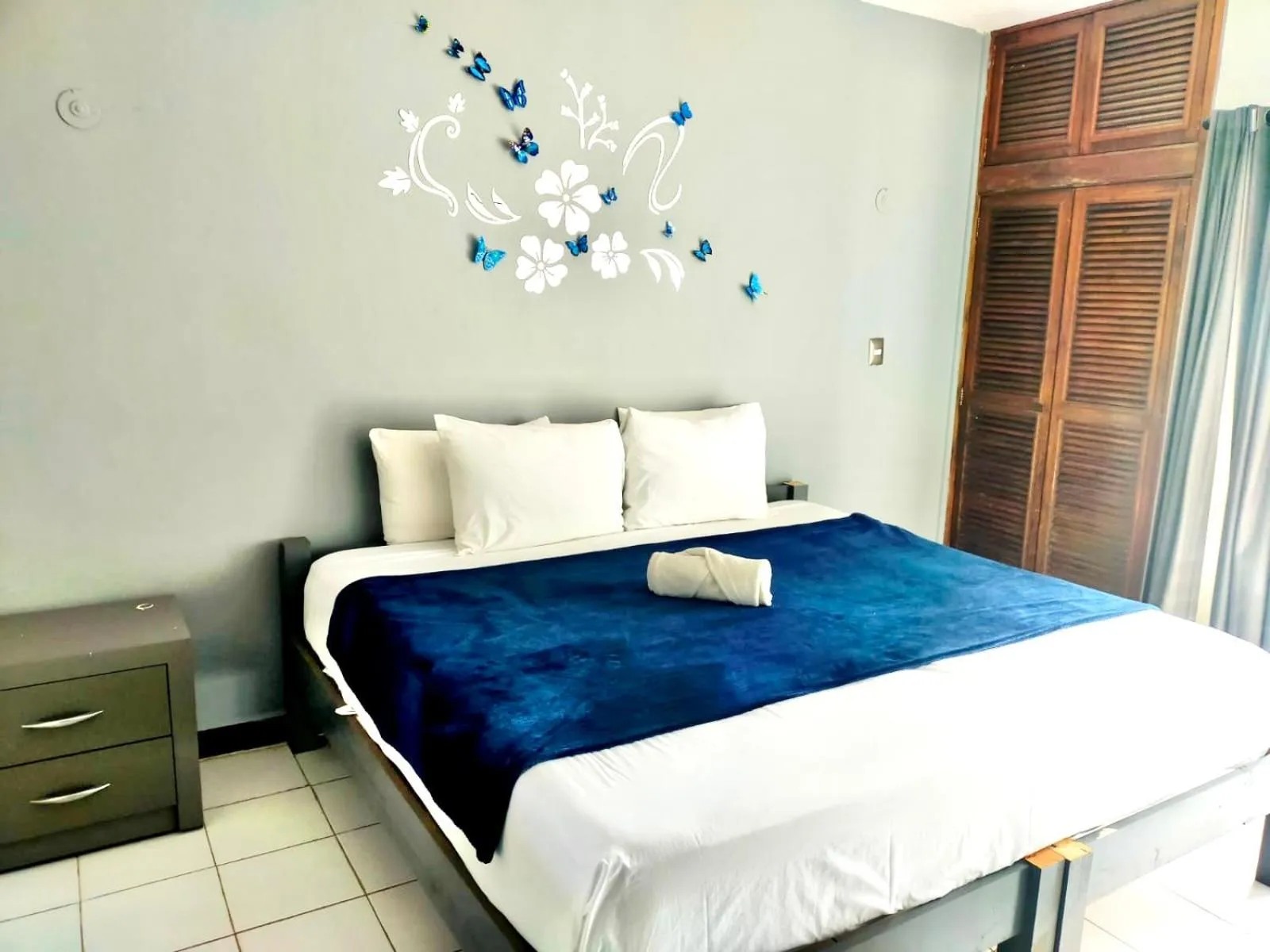 Bed in Hotel Pal Cozumel