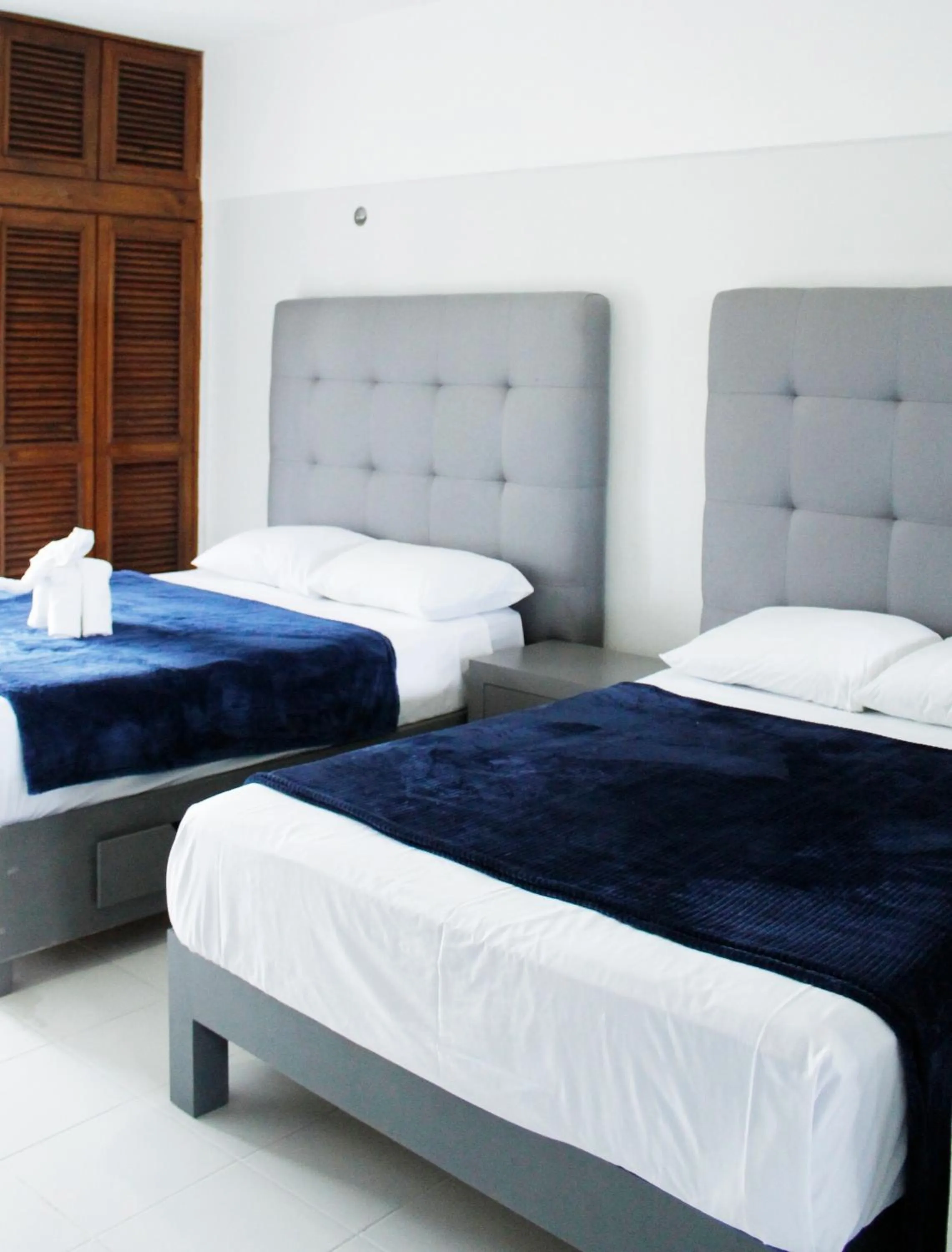 Bed in Hotel Pal Cozumel