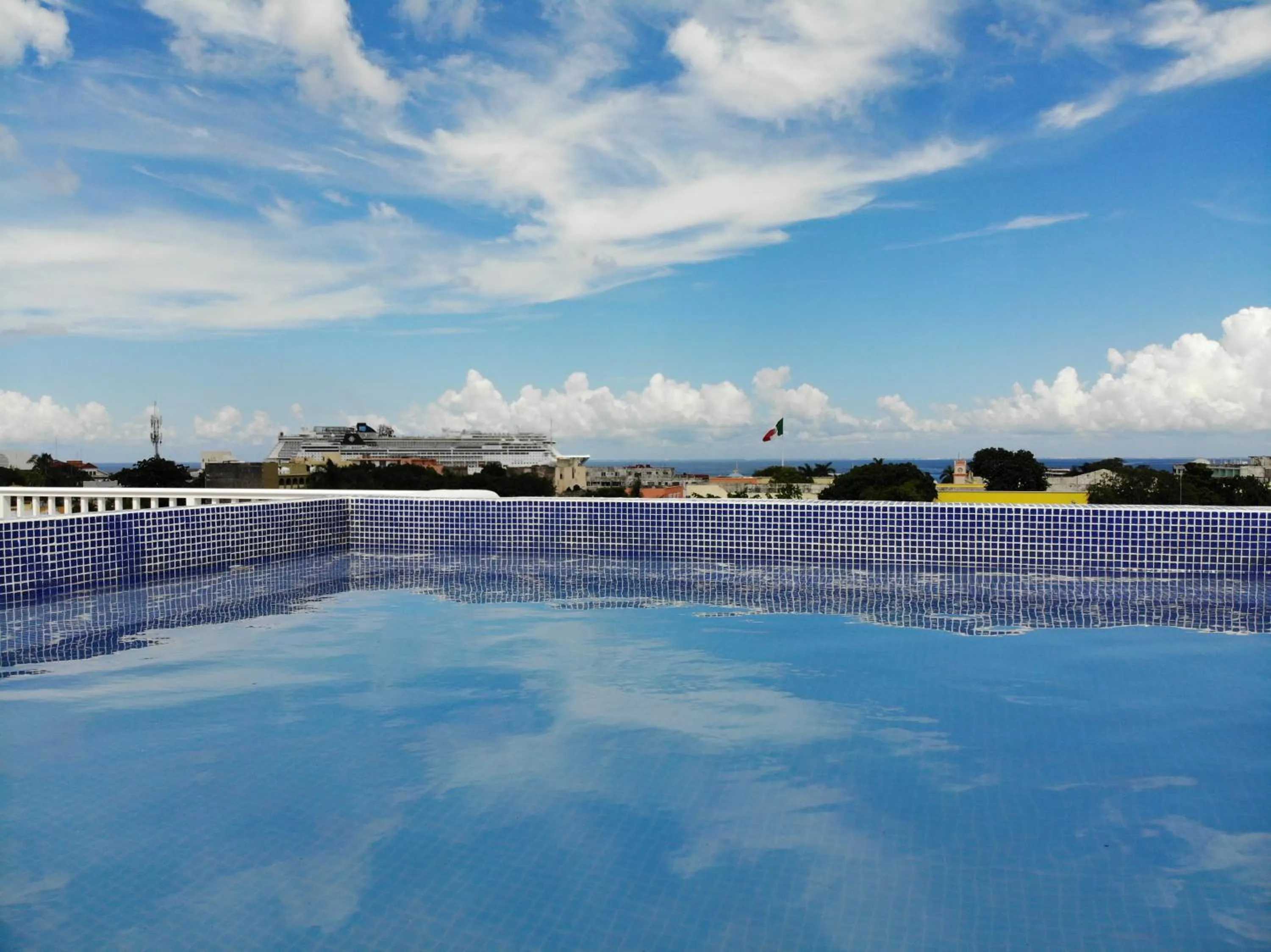 Patio in Hotel Pal Cozumel