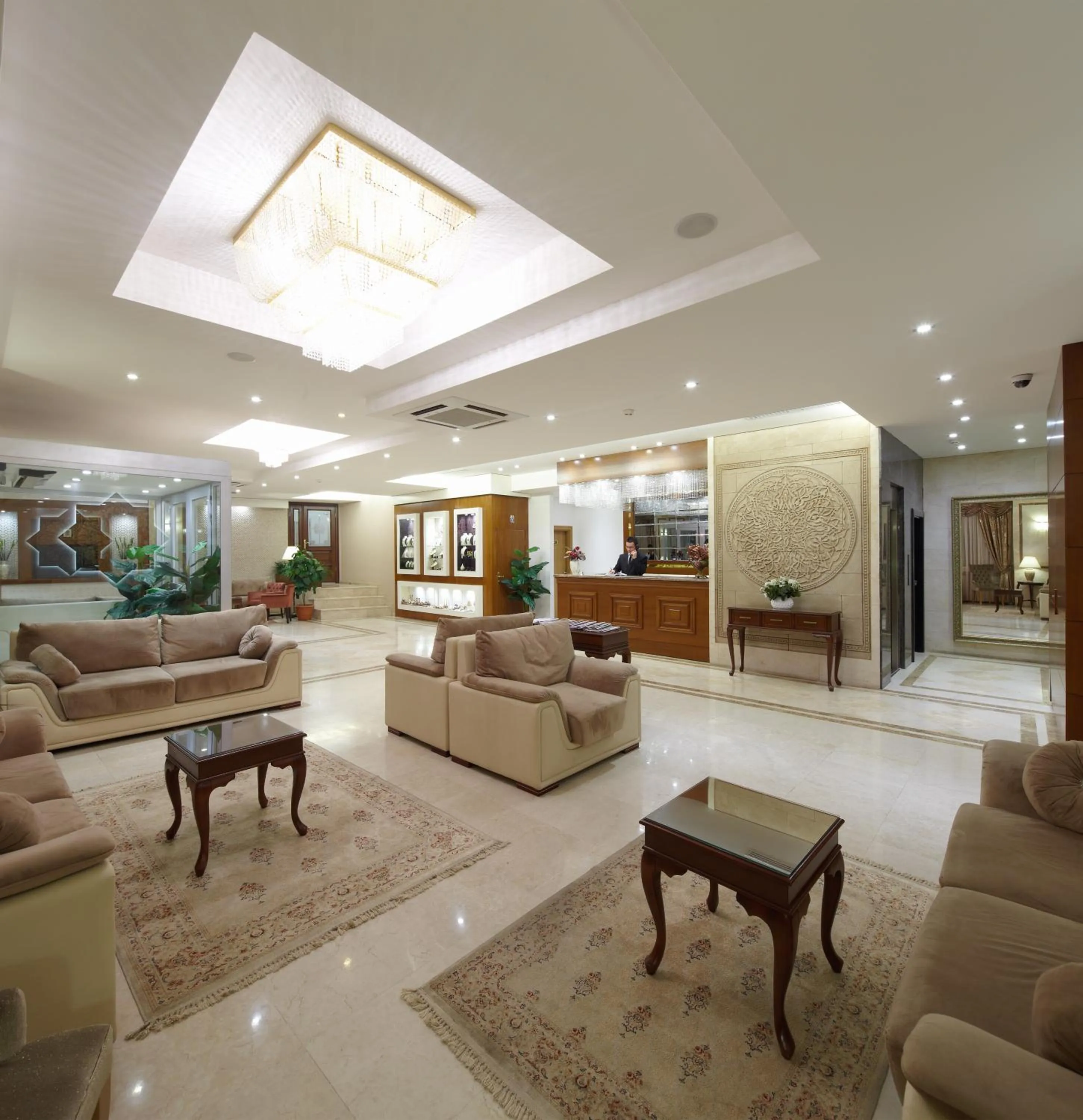 Lobby or reception in Buruciye Hotel