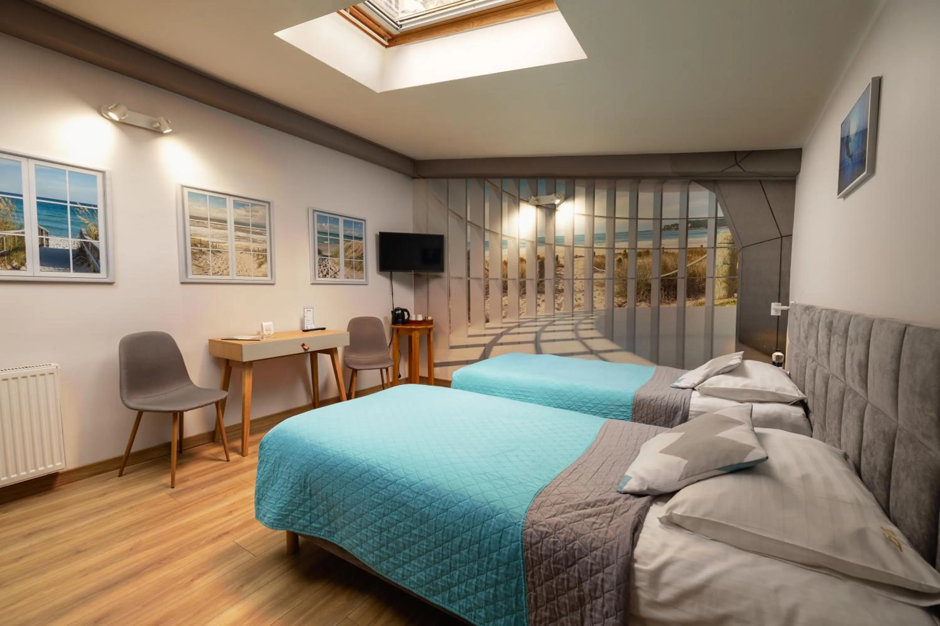 Bed in Villa Toscania-check in 24h