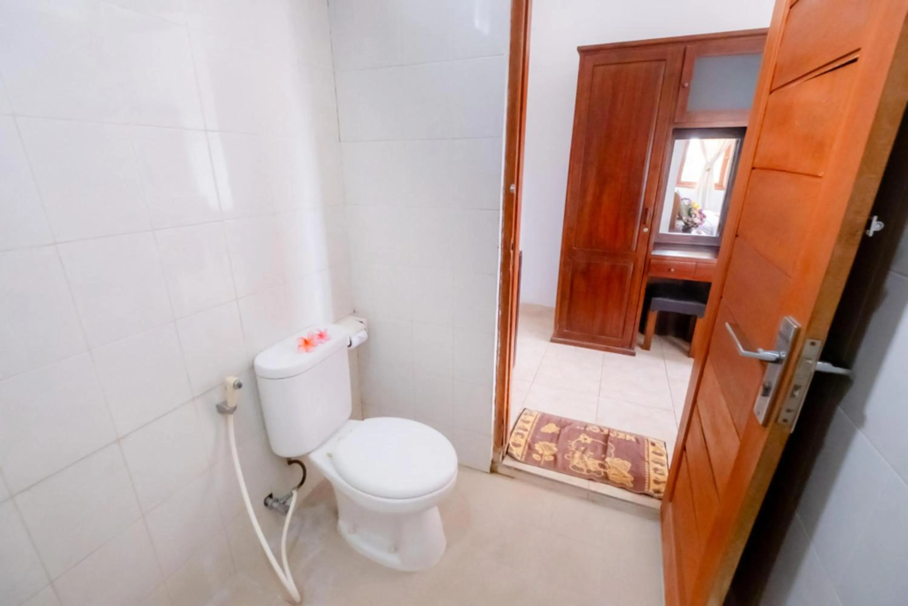 Bathroom in Teba House Ubud by ecommerceloka - CHSE Certified