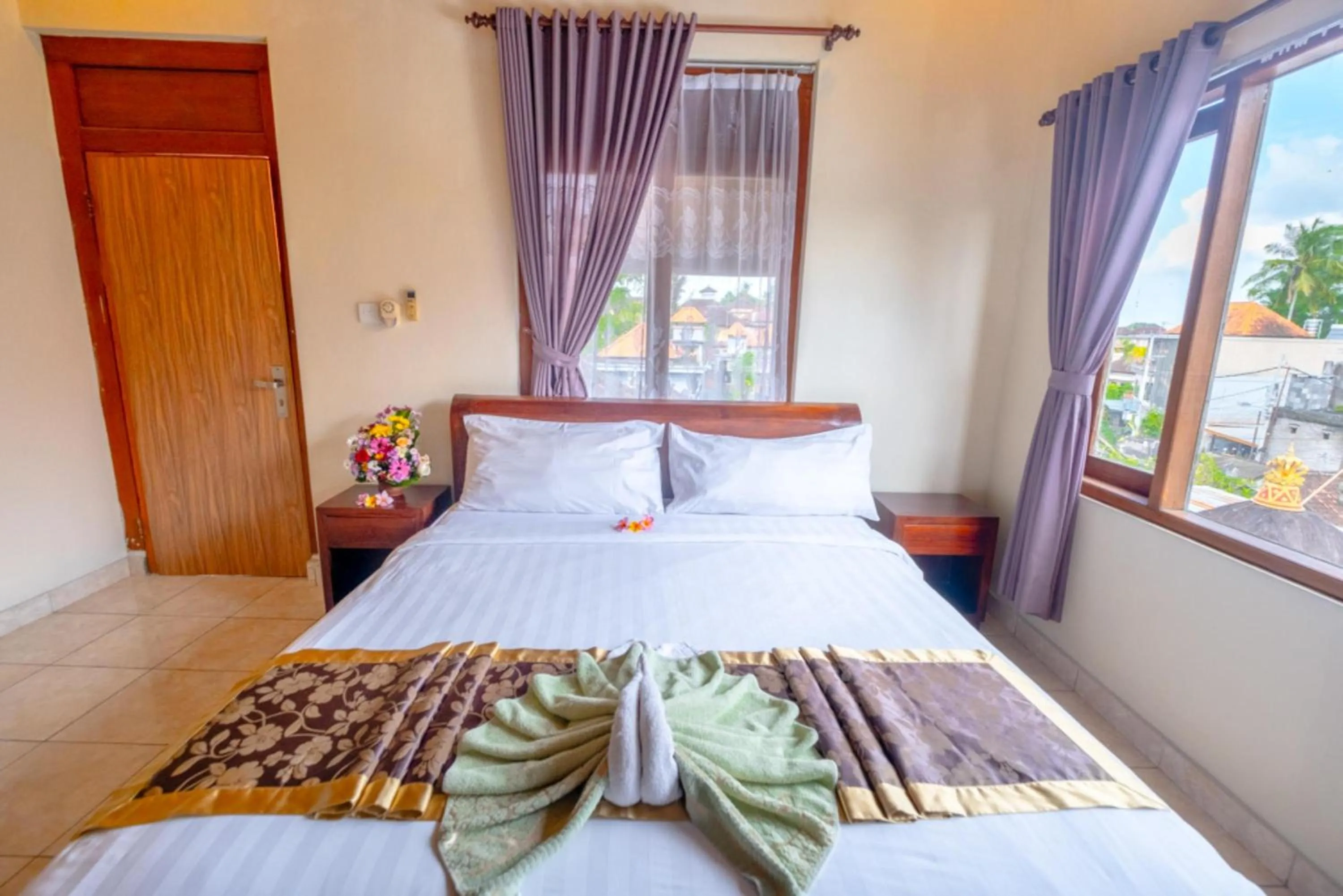 Bedroom, Bed in Teba House Ubud by ecommerceloka - CHSE Certified