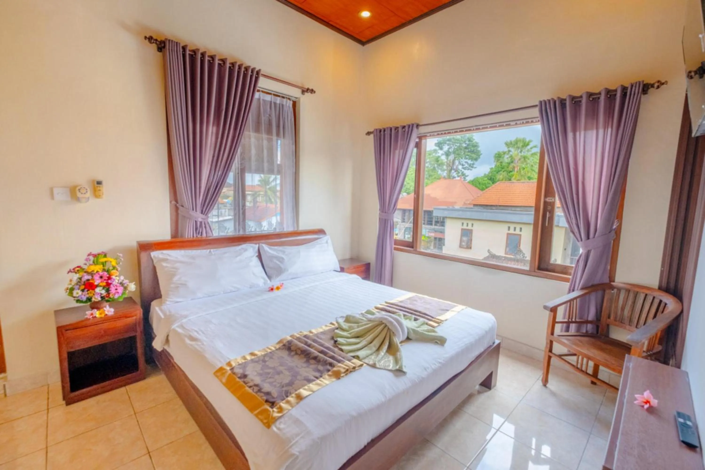 Bedroom, Bed in Teba House Ubud by ecommerceloka - CHSE Certified