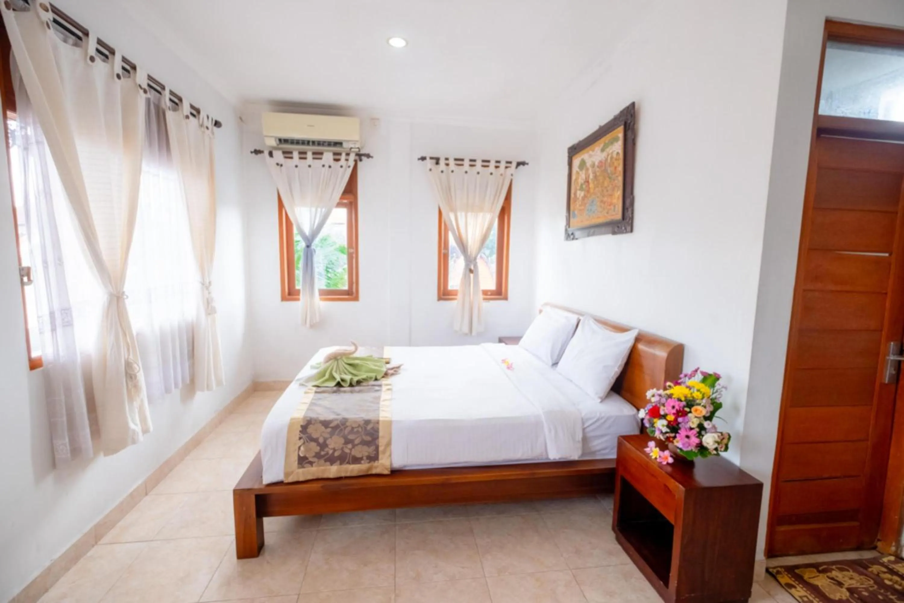 Bedroom, Bed in Teba House Ubud by ecommerceloka - CHSE Certified