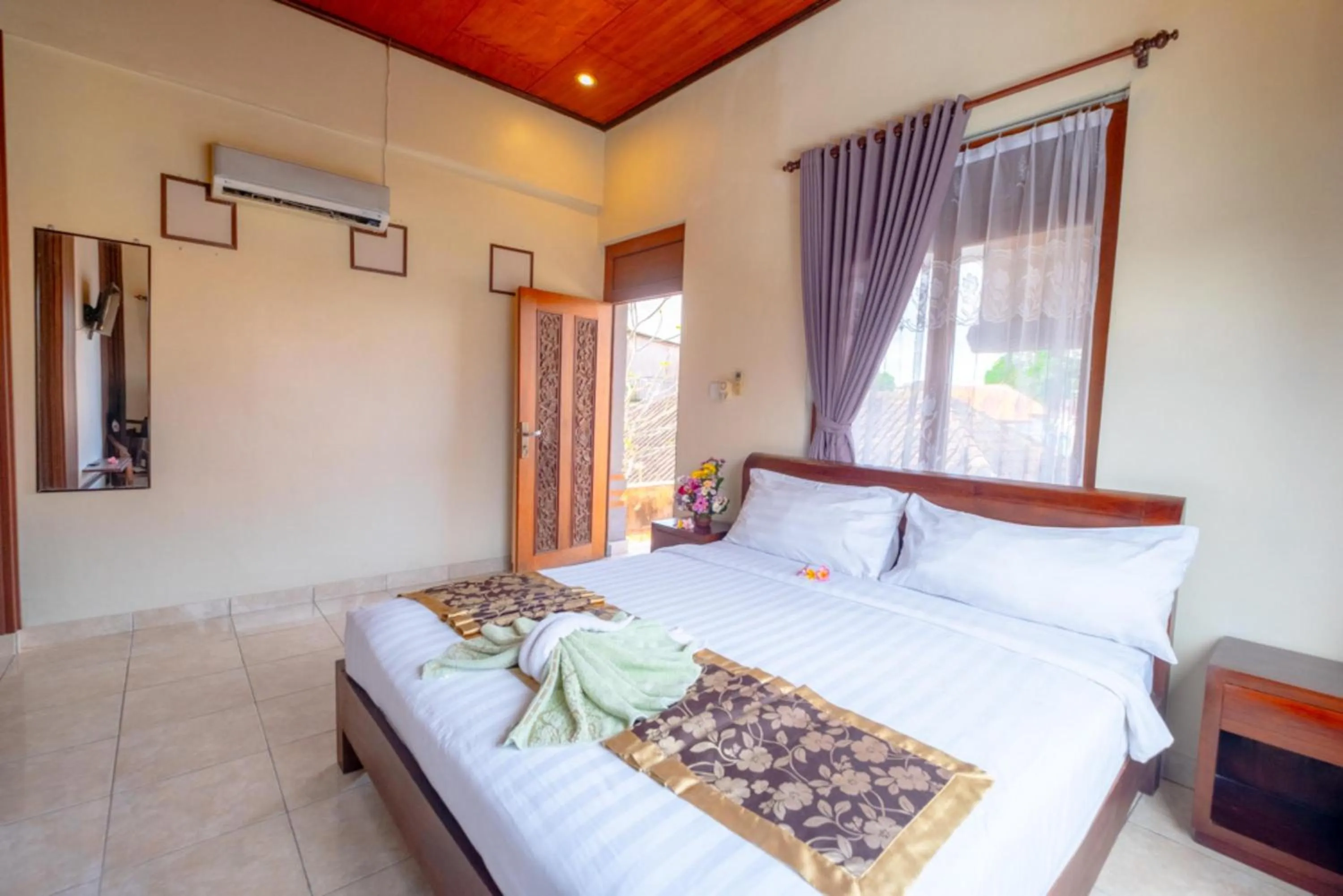 Bedroom, Bed in Teba House Ubud by ecommerceloka - CHSE Certified