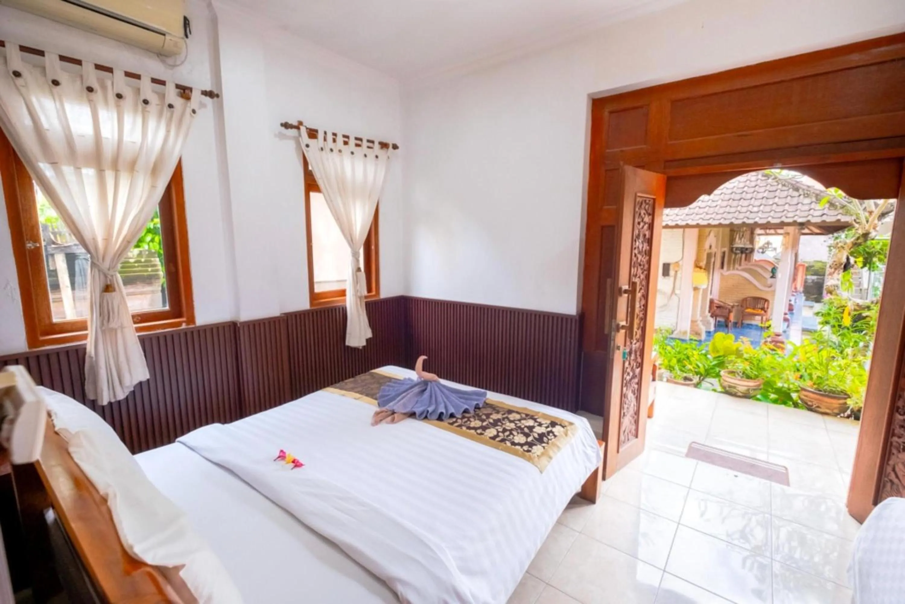 Bedroom, Bed in Teba House Ubud by ecommerceloka - CHSE Certified
