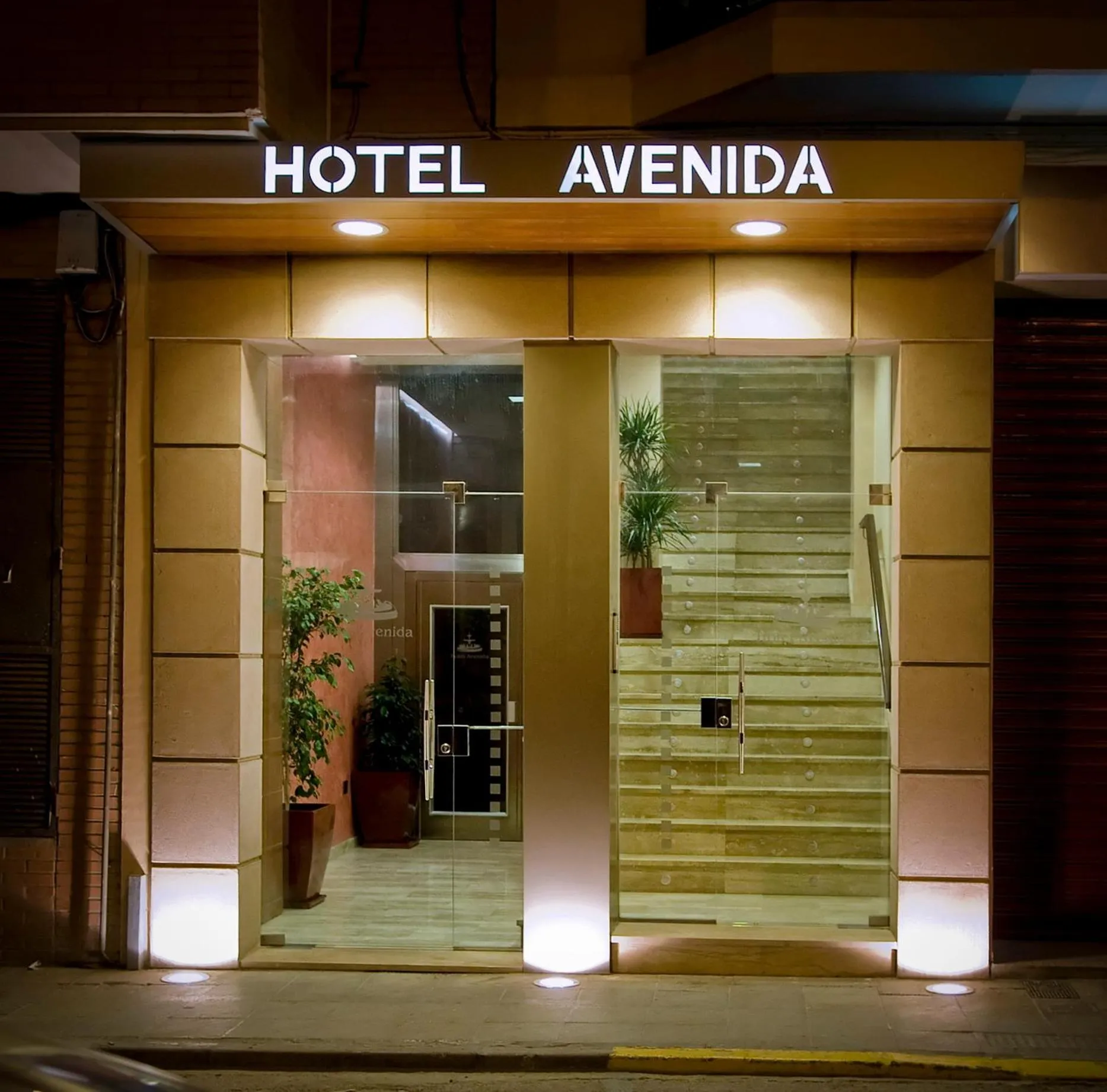 Facade/entrance in Hotel Avenida