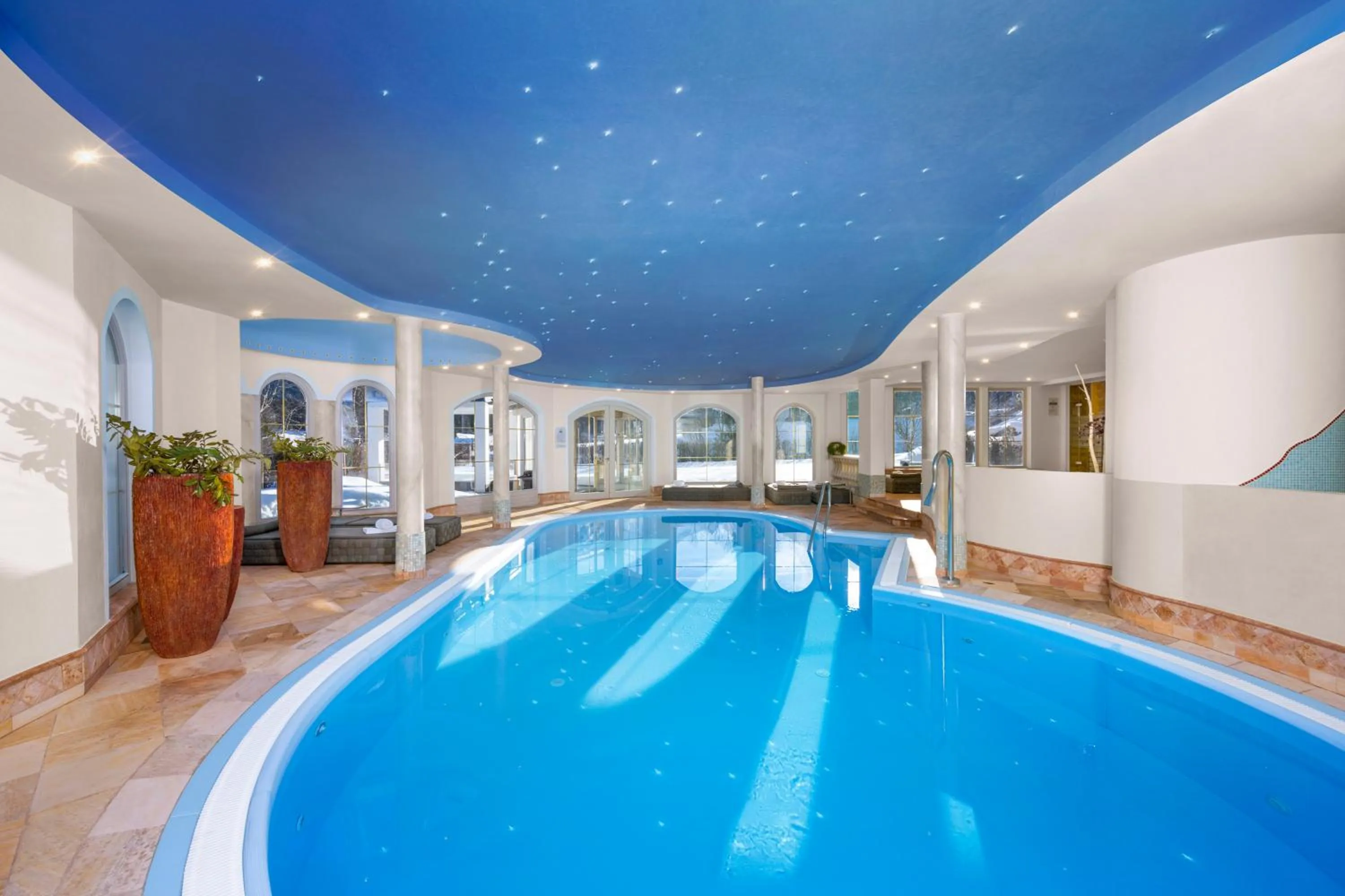 Swimming pool in Adler Inn Tyrol Mountain Resort SUPERIOR