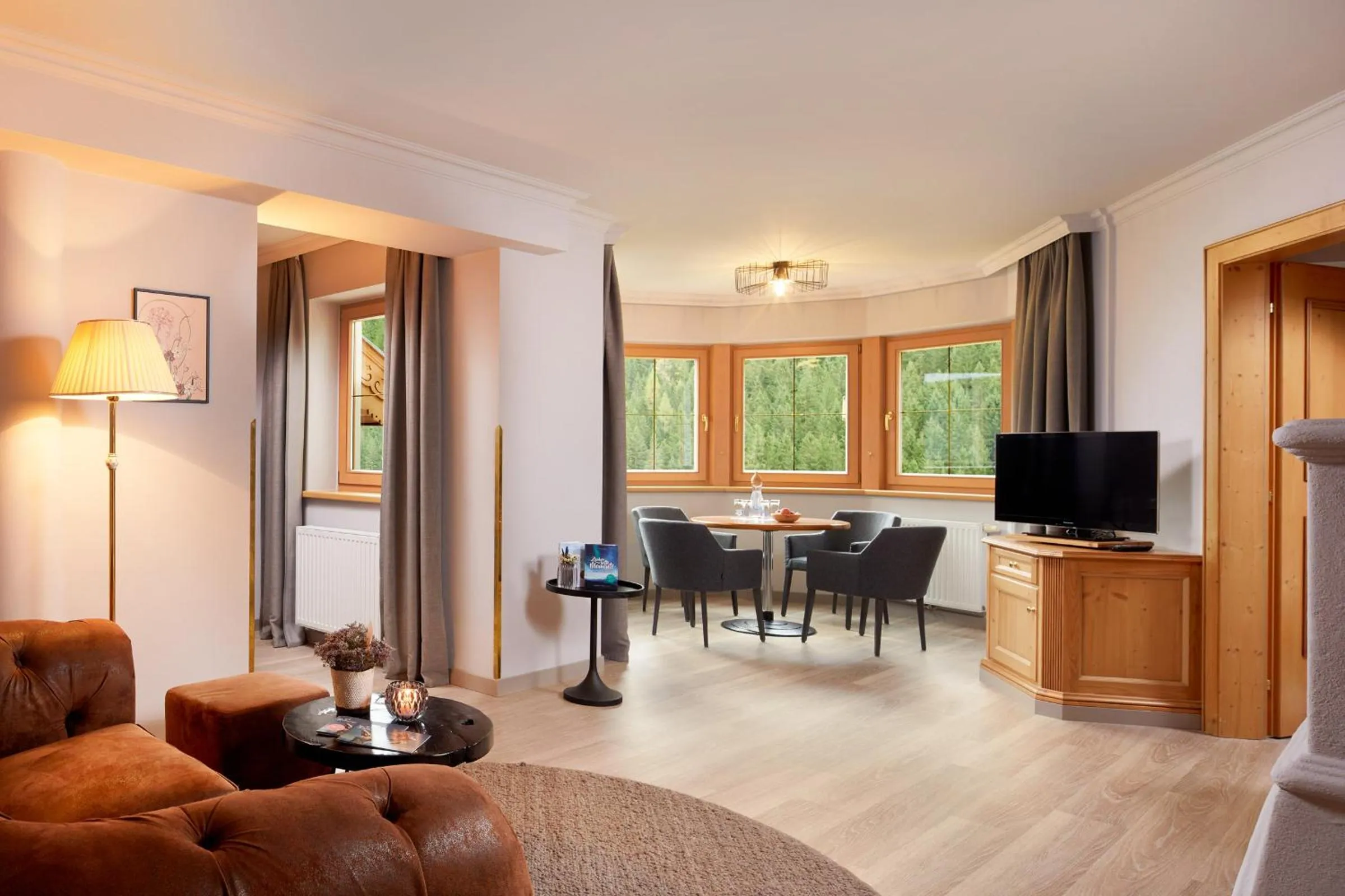 Living room in Adler Inn Tyrol Mountain Resort SUPERIOR