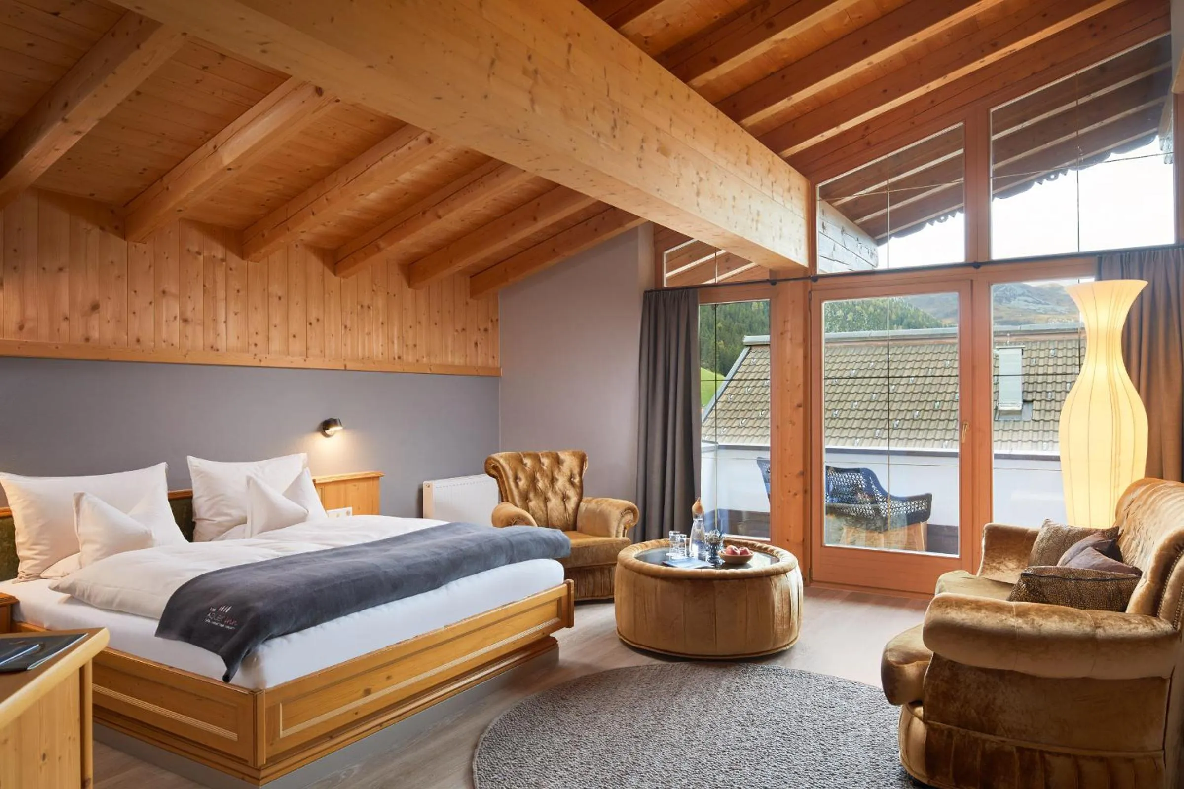 Living room, Bed in Adler Inn Tyrol Mountain Resort SUPERIOR