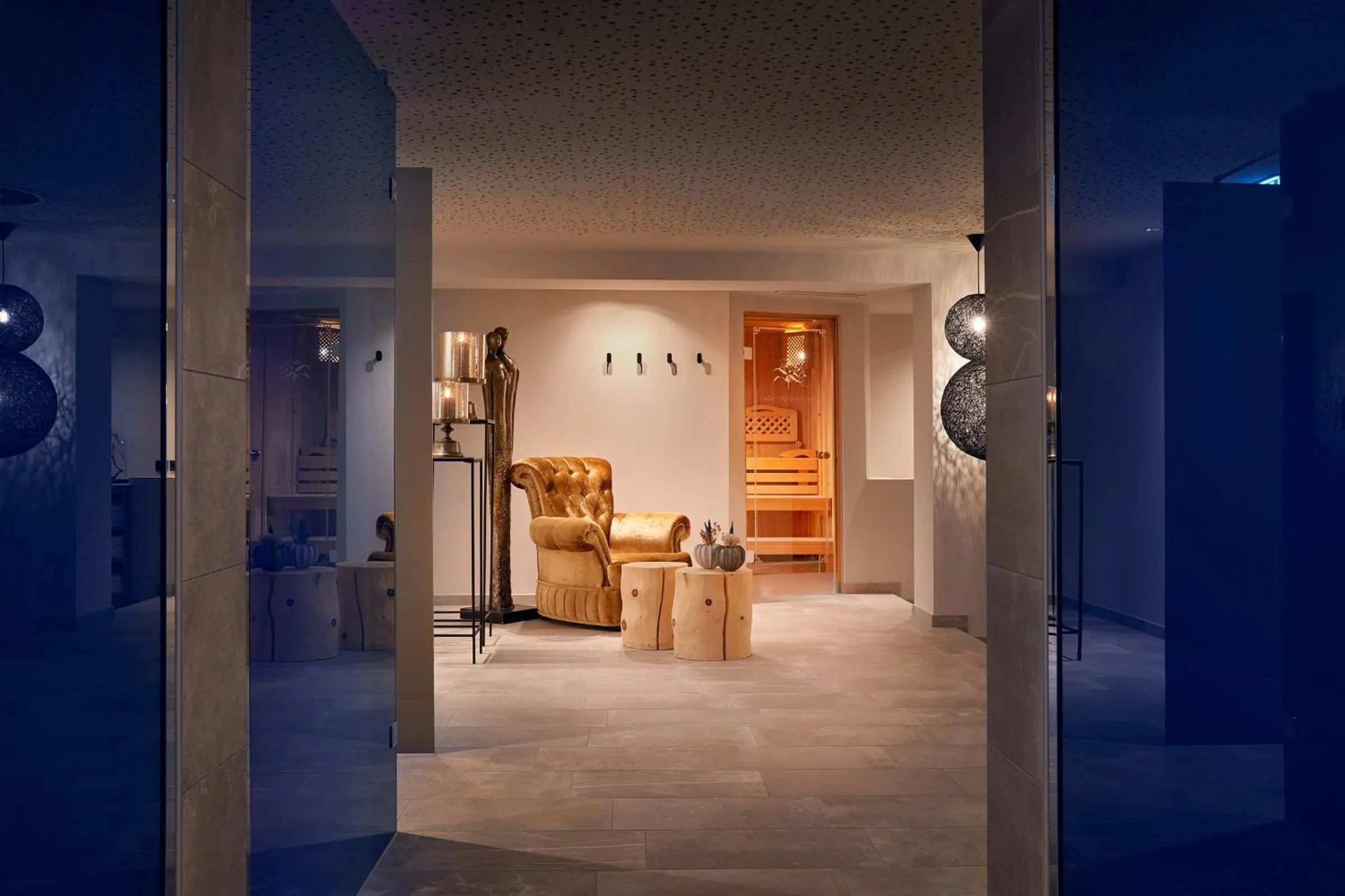 Sauna in Adler Inn Tyrol Mountain Resort SUPERIOR