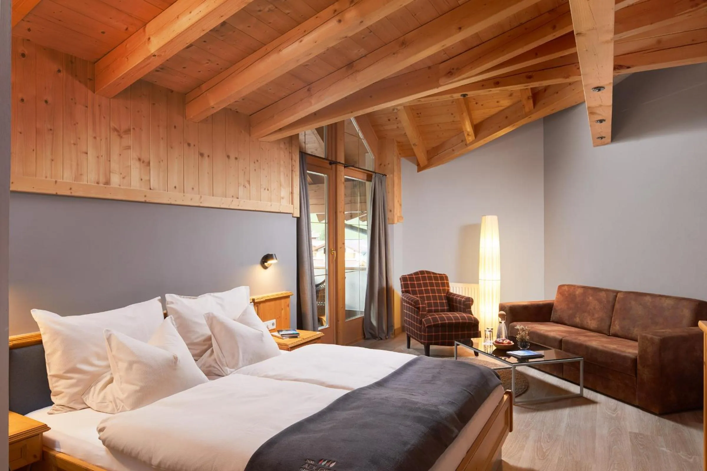 Living room, Bed in Adler Inn Tyrol Mountain Resort SUPERIOR