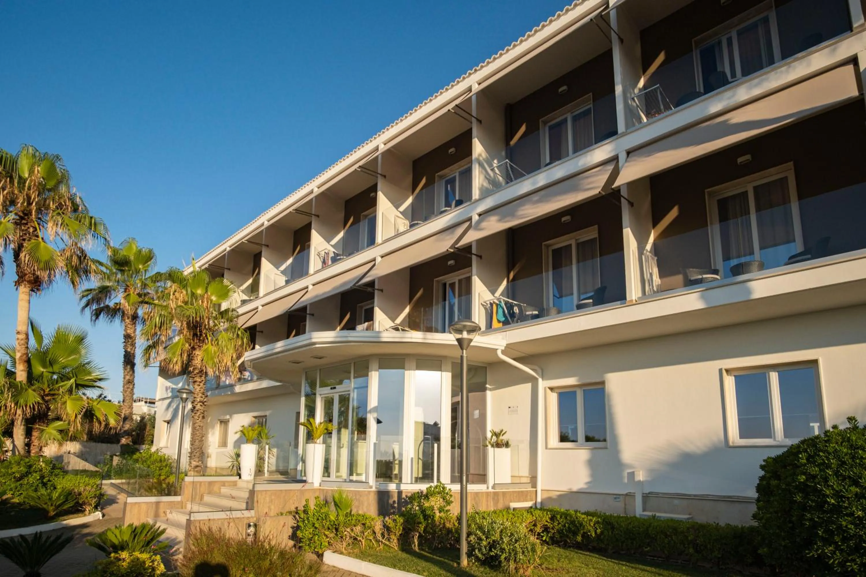 Property building in Ticho's Greenblu Hotel