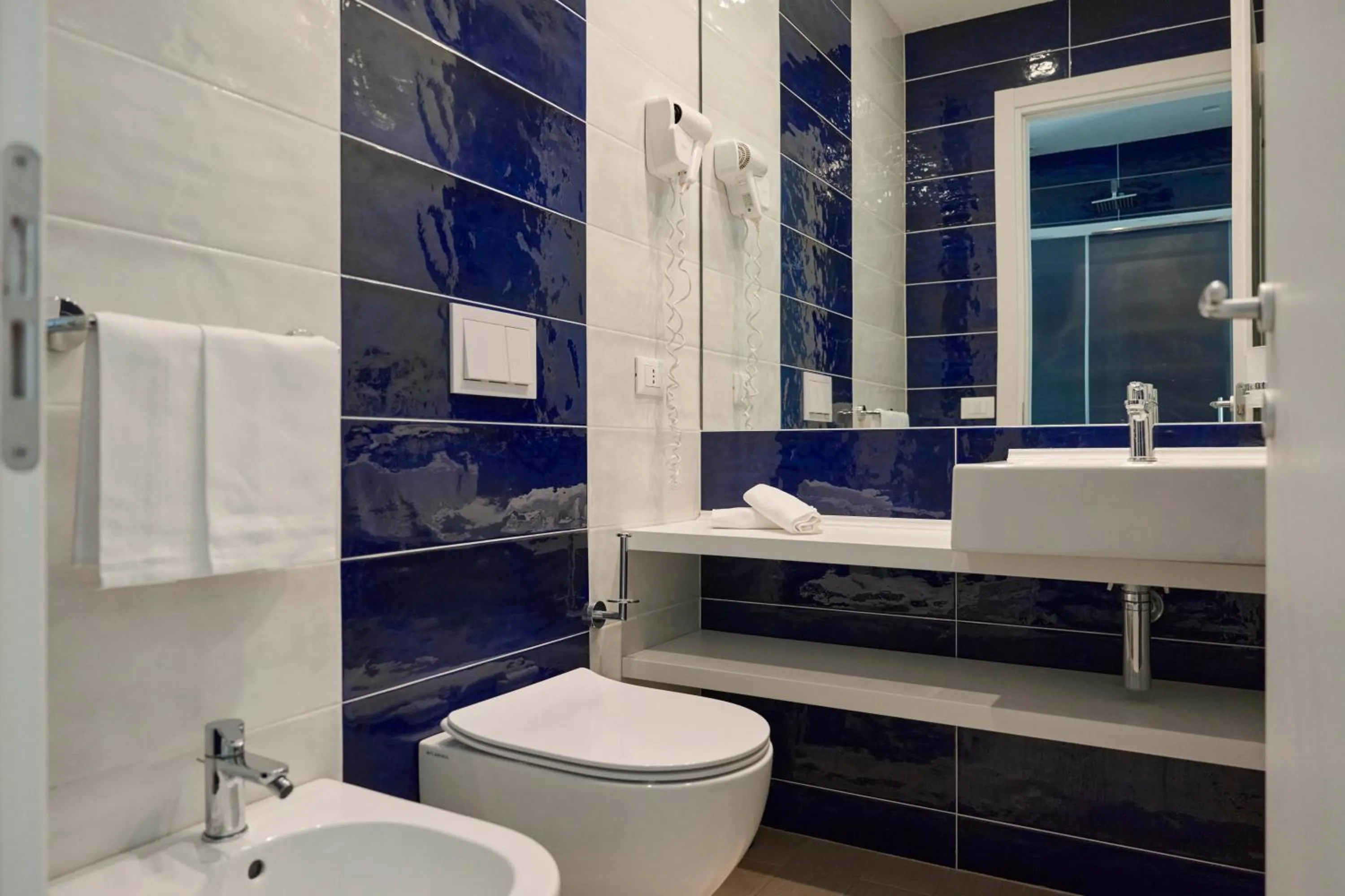 Bathroom in Ticho's Greenblu Hotel