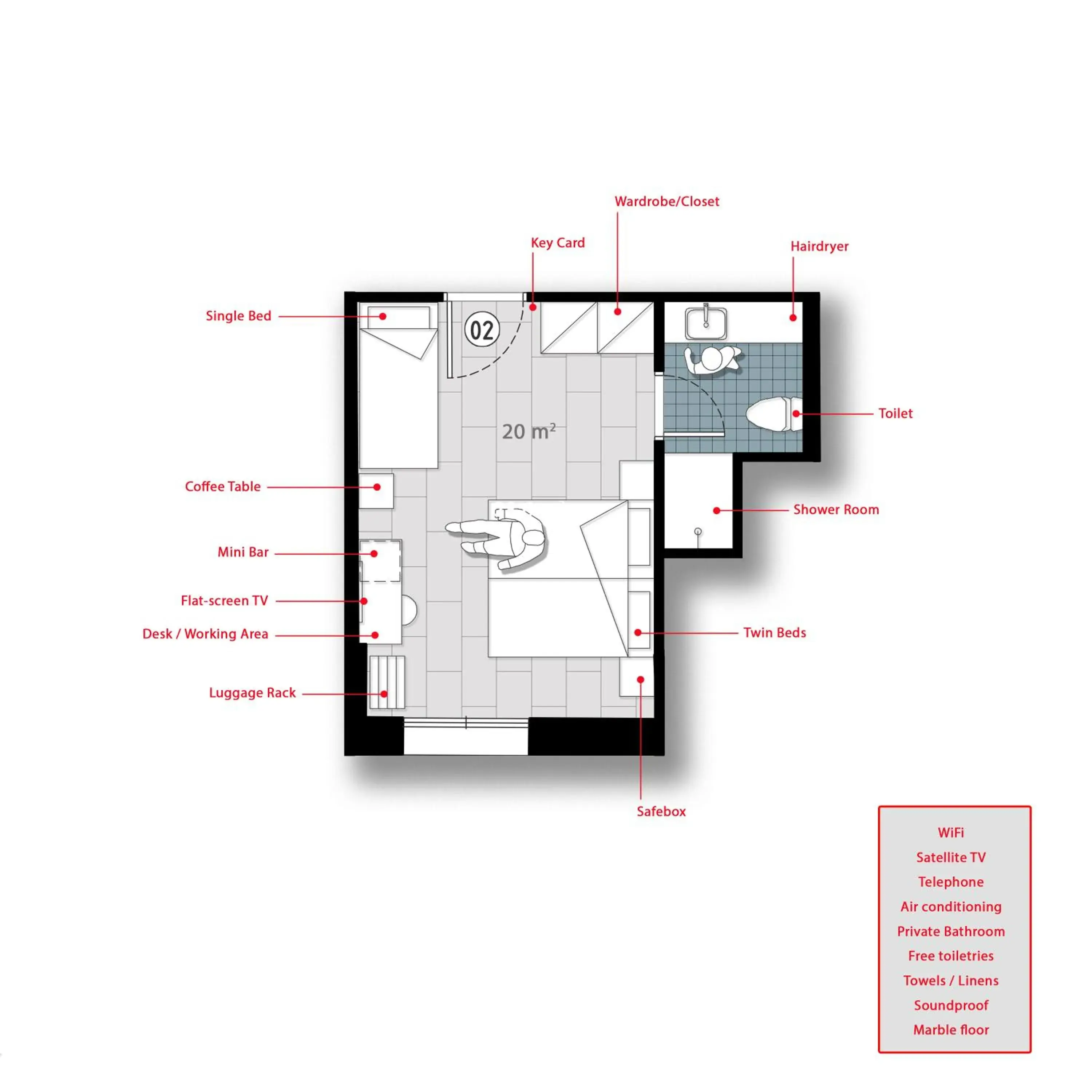 Standard Triple Room in Chios City Inn Standard Triple Room in Chios City Inn