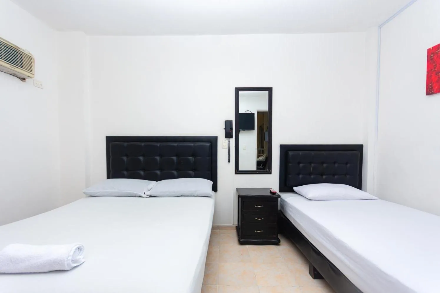 Bed in Hotel Villa Real