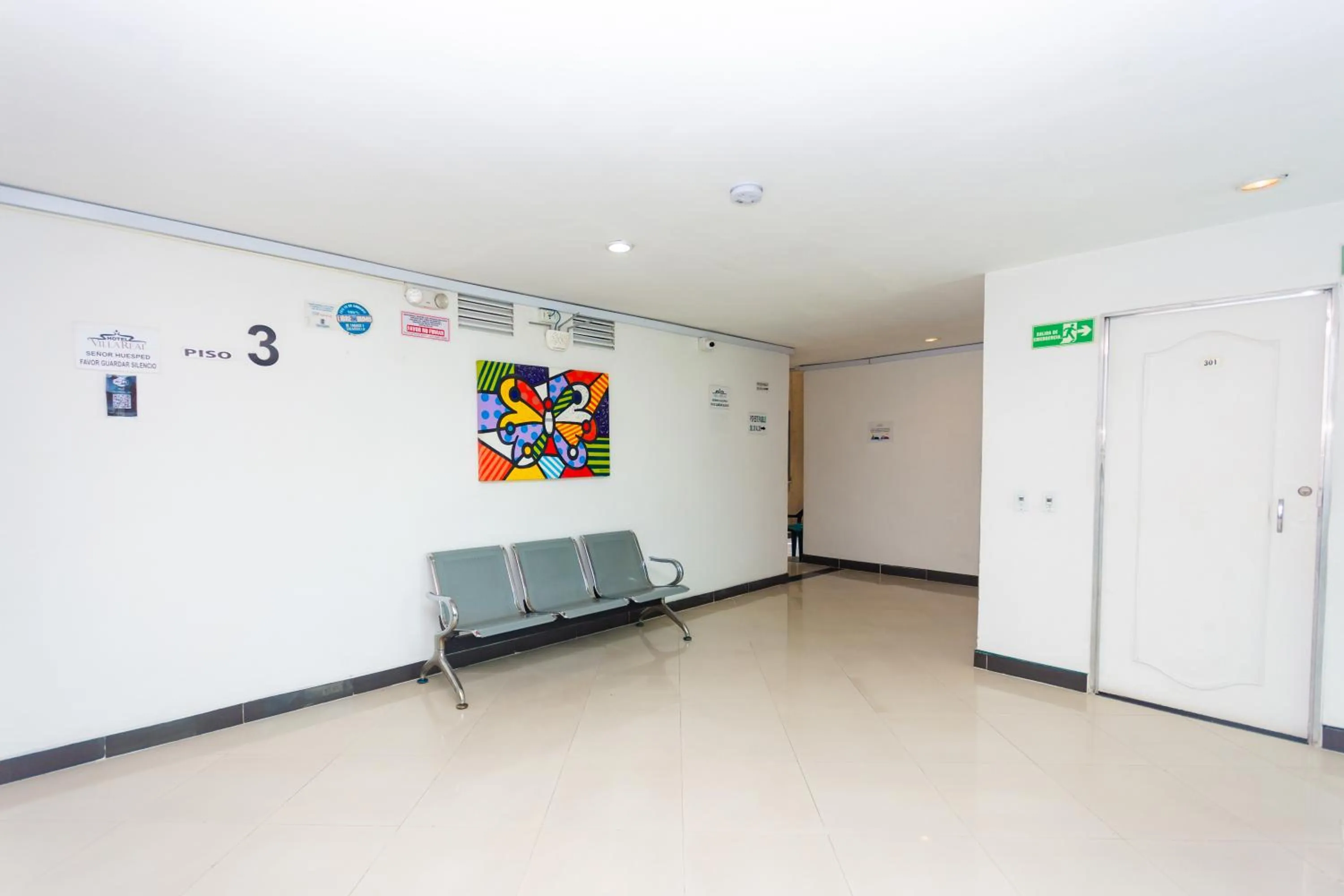 Decorative detail in Hotel Villa Real