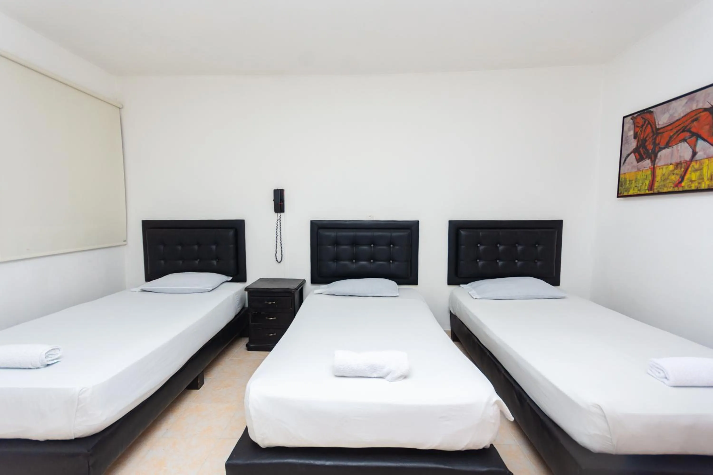 Bed in Hotel Villa Real