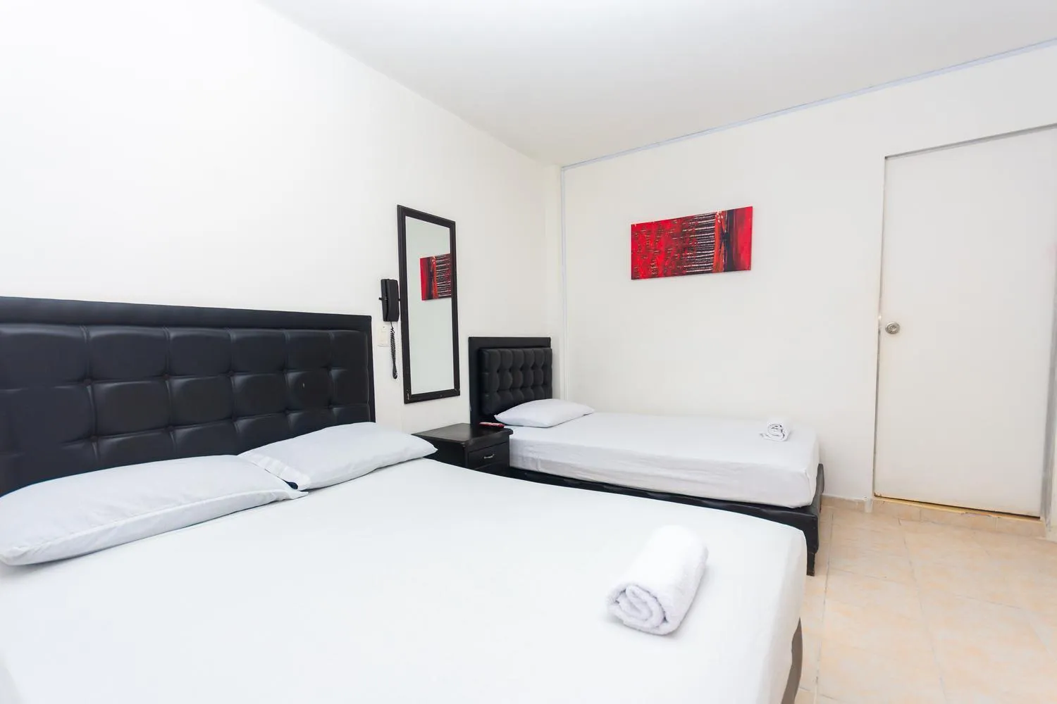 Bed in Hotel Villa Real