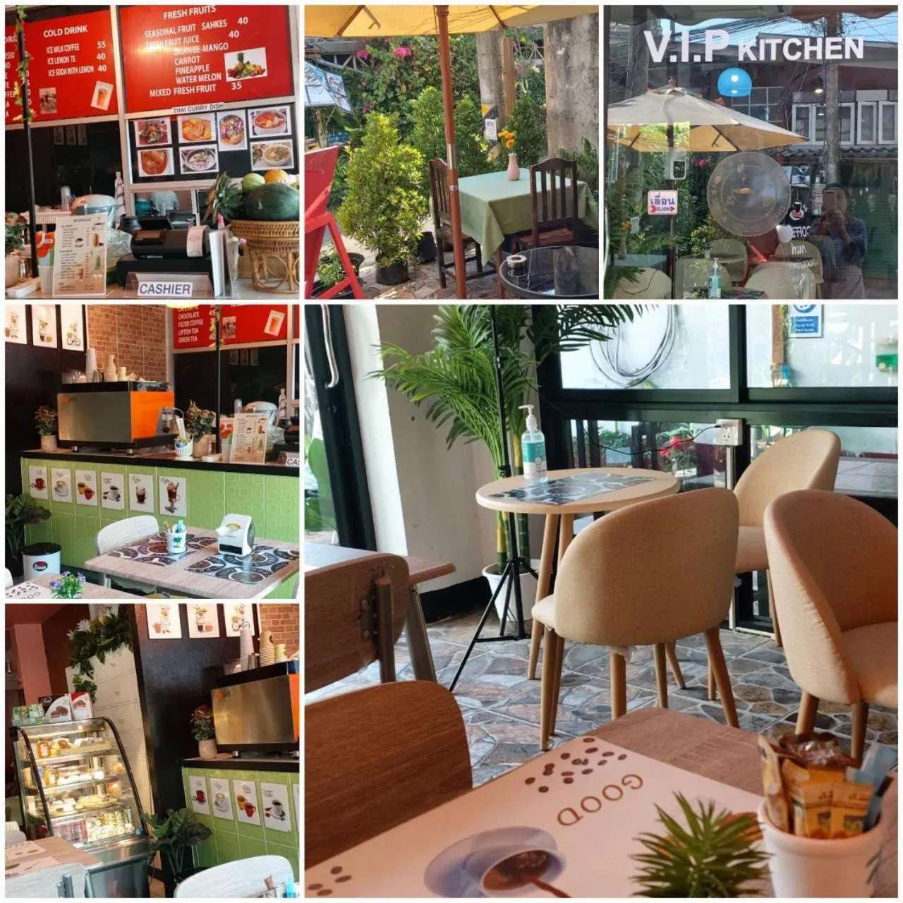 Restaurant/places to eat in V.I.P. House