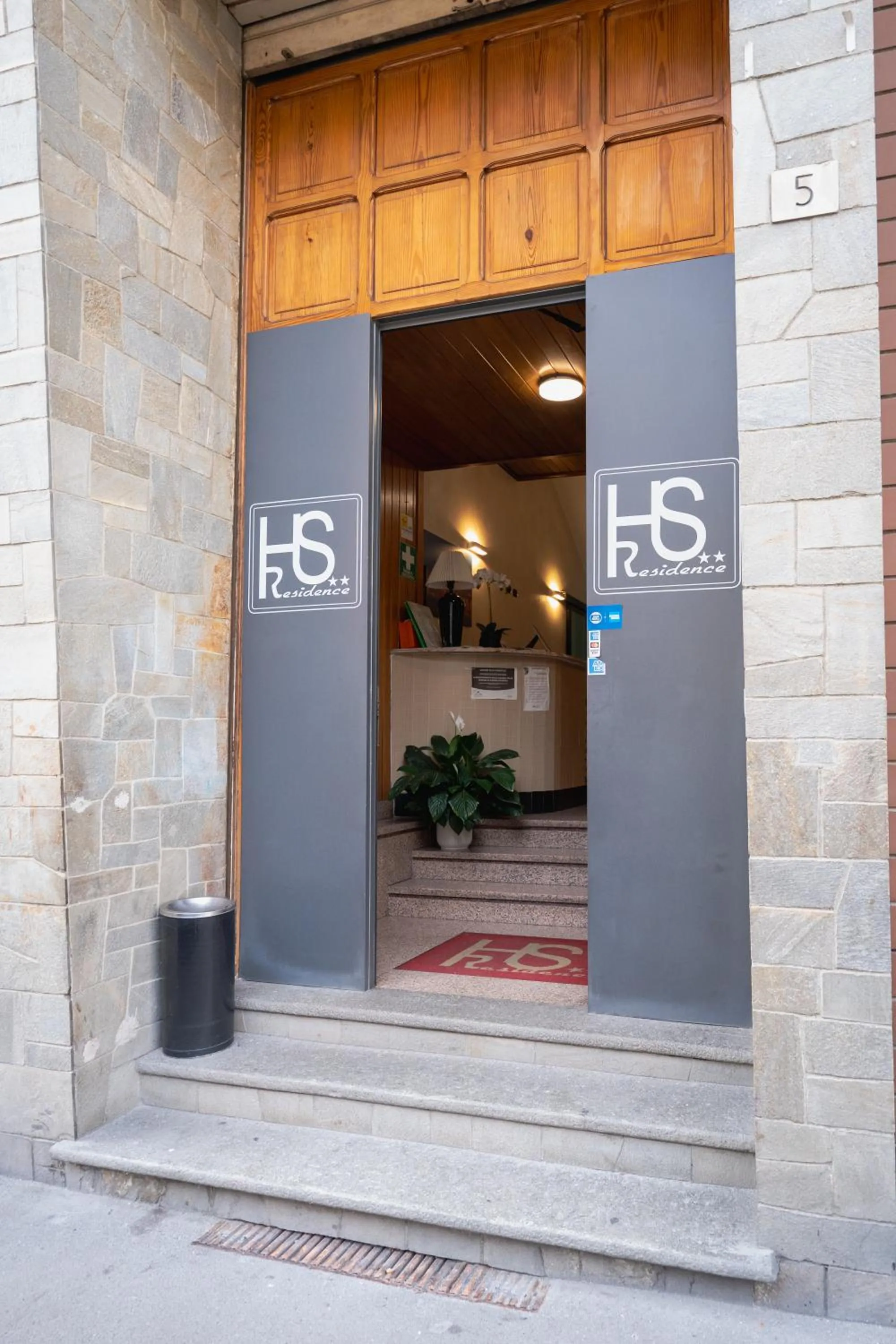 Facade/entrance in Hotel Residence Sestriere