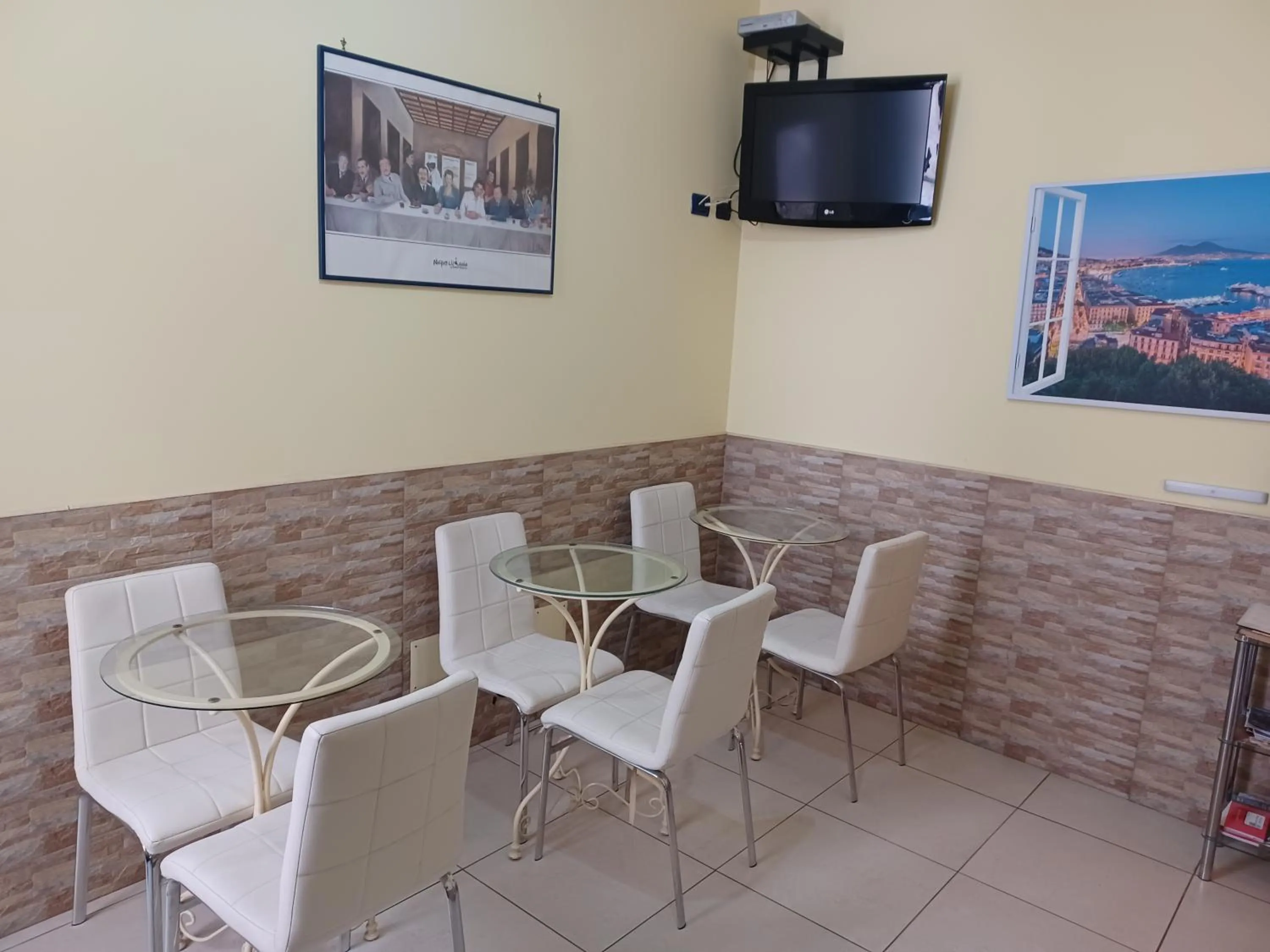 Seating area in B&B Quattro Palazzi Napoli Centro