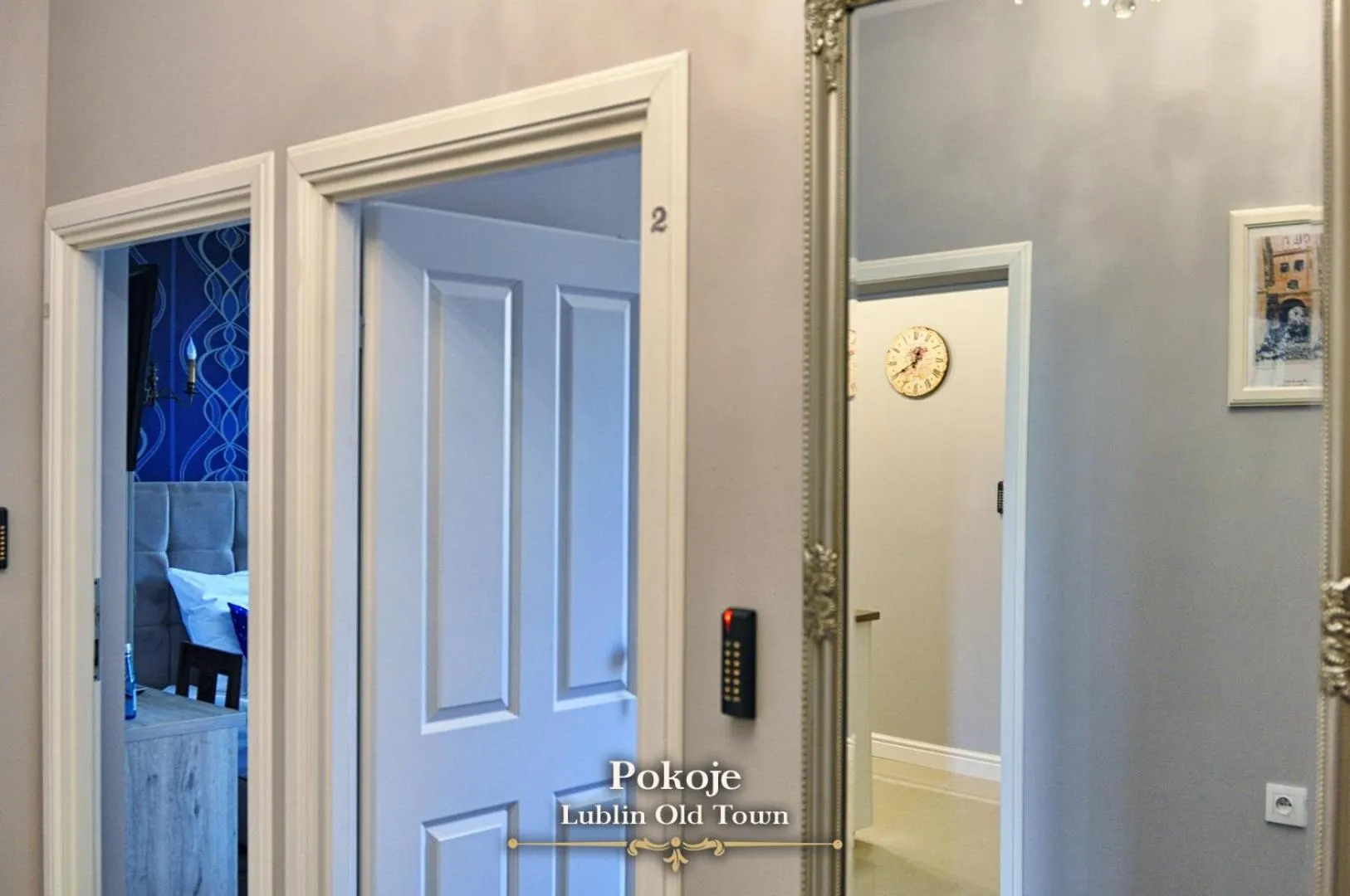 Lobby or reception in Lublin Old Town Rooms