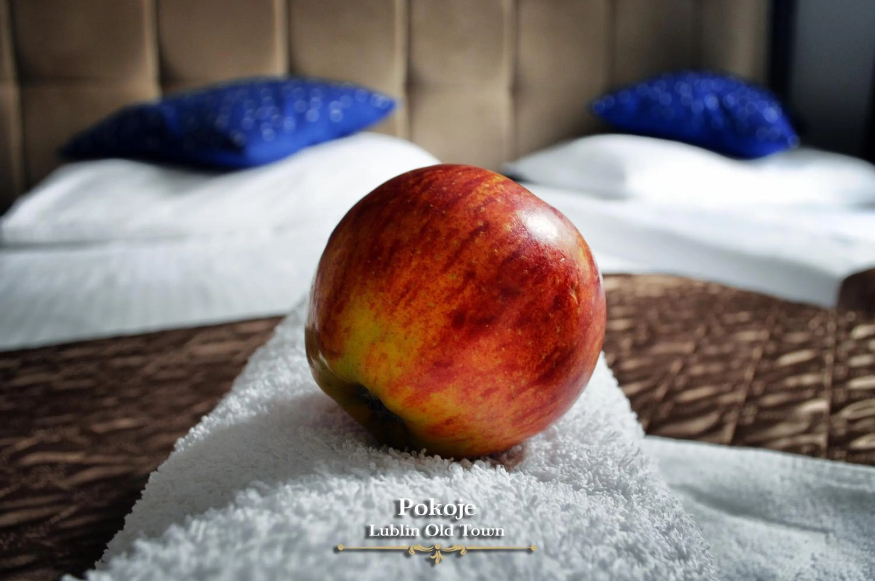 Decorative detail, Bed in Lublin Old Town Rooms