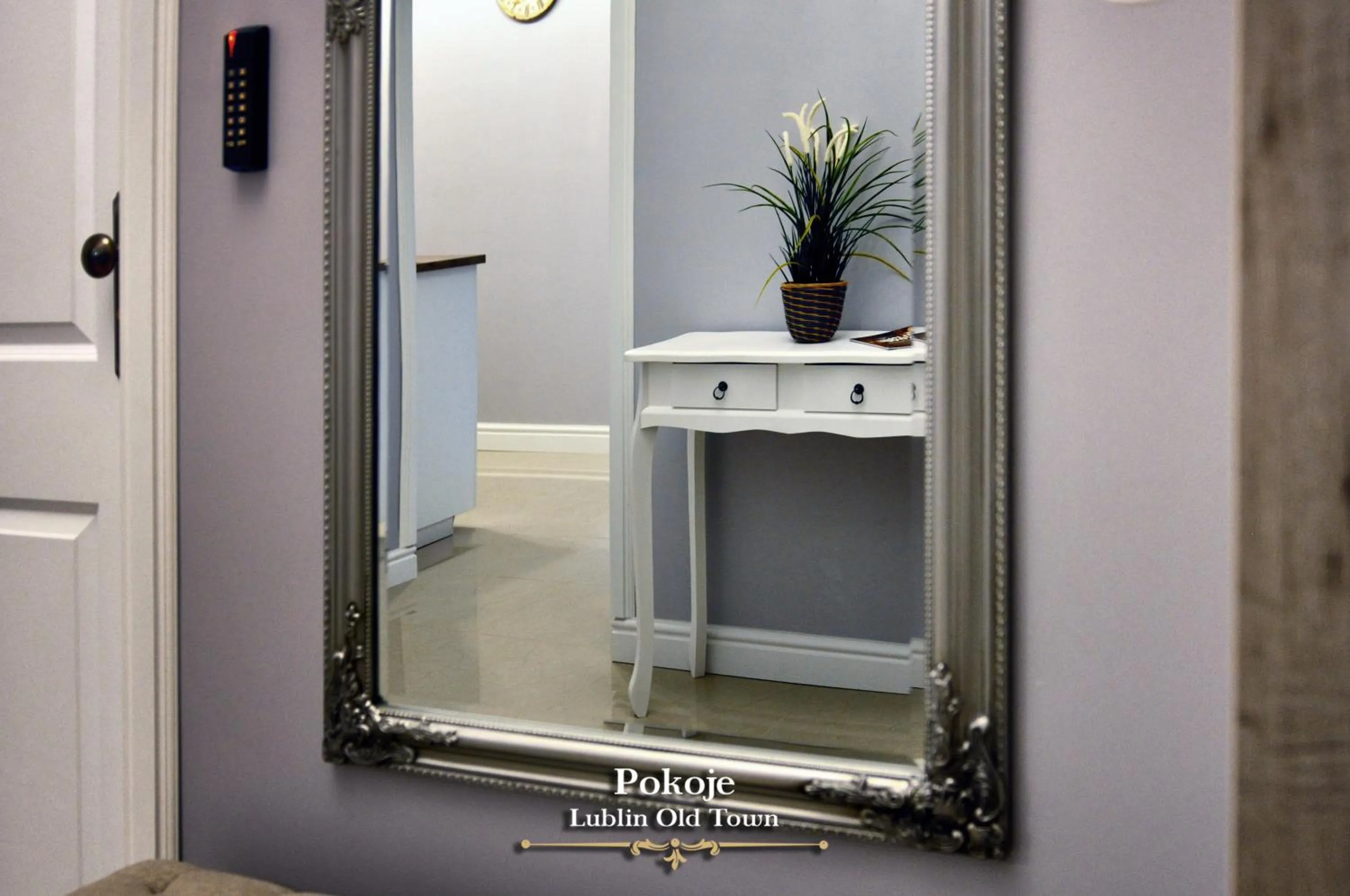 Lobby or reception in Lublin Old Town Rooms