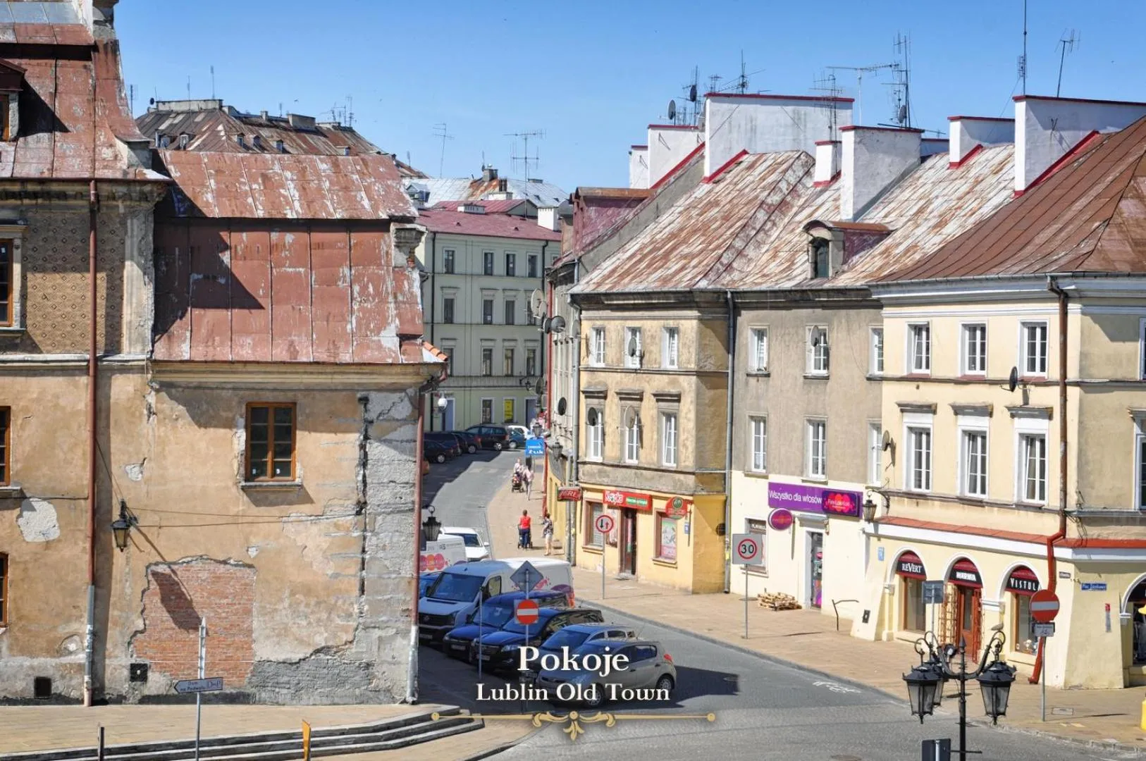 Property building in Lublin Old Town Rooms
