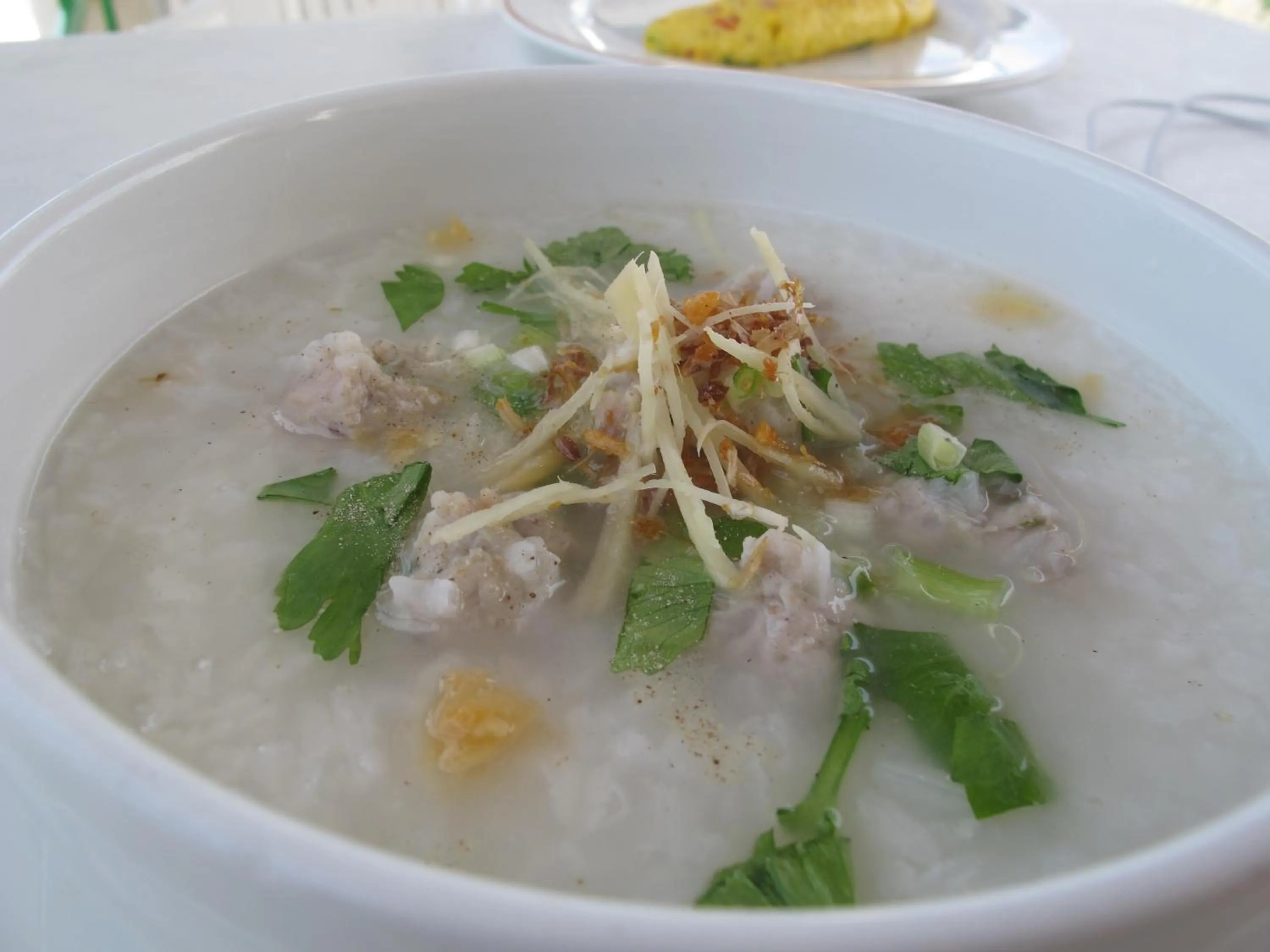 Asian breakfast in Khanom Golden Beach Hotel