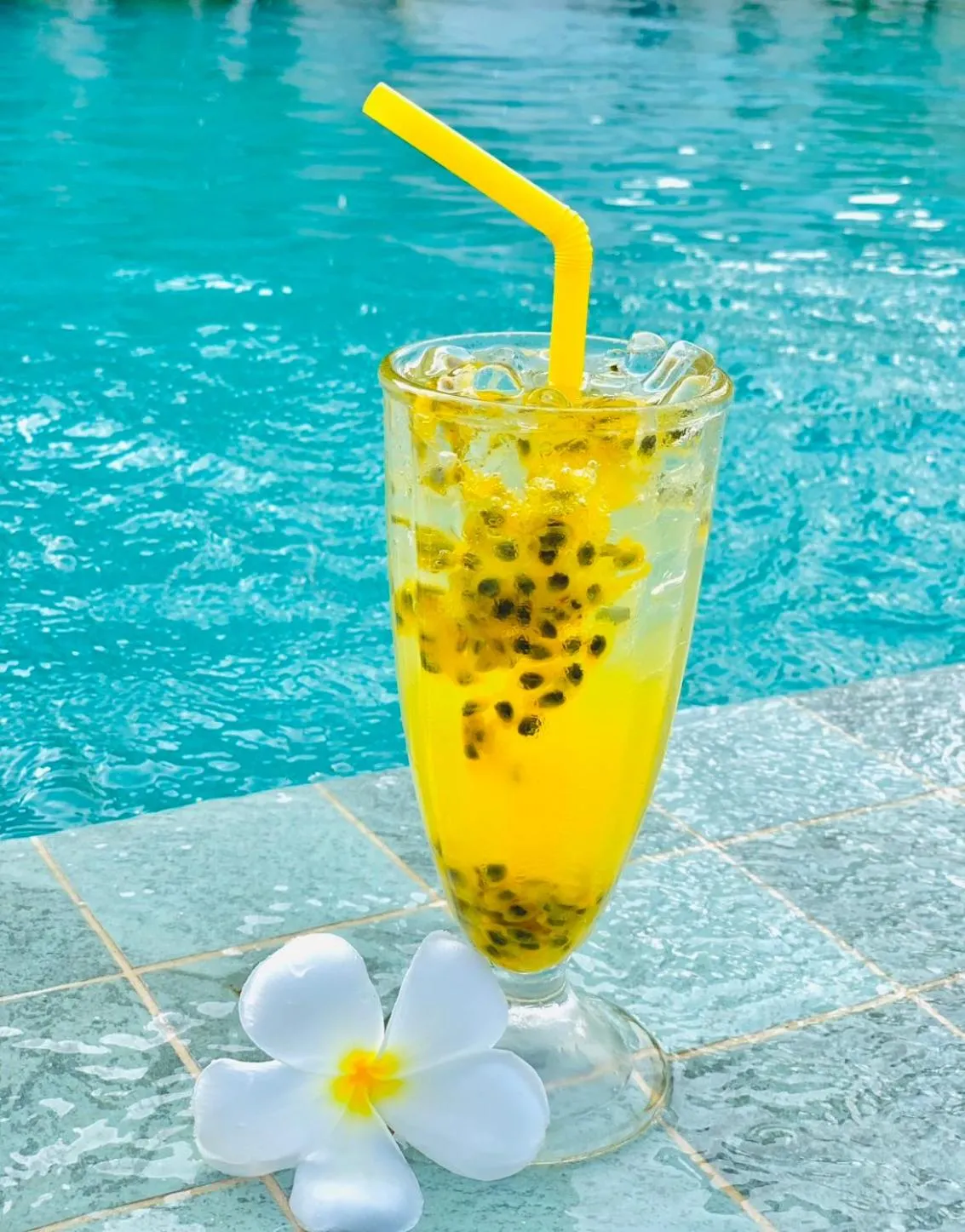 Pool view in Khanom Golden Beach Hotel