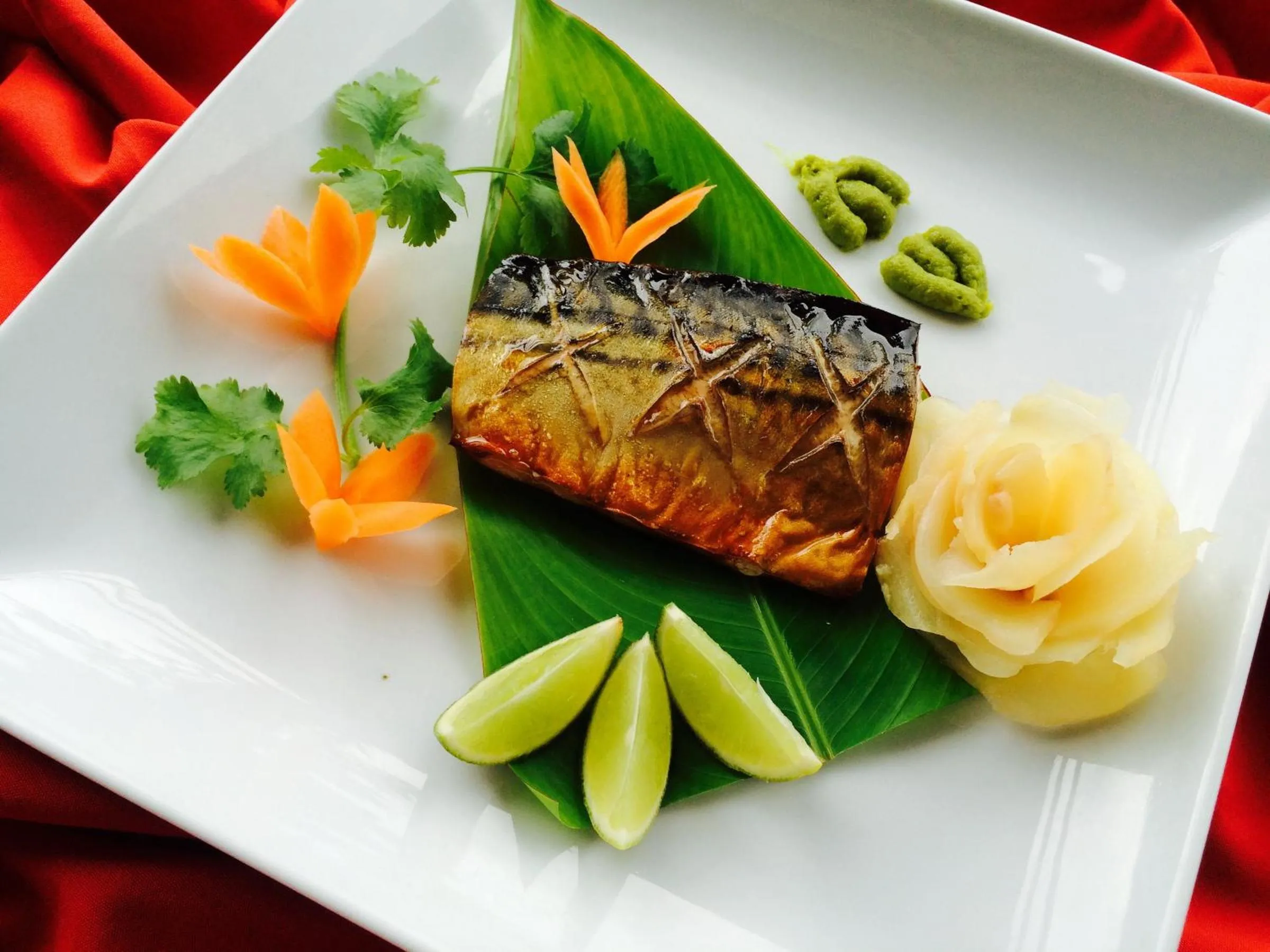 Food close-up in Khanom Golden Beach Hotel
