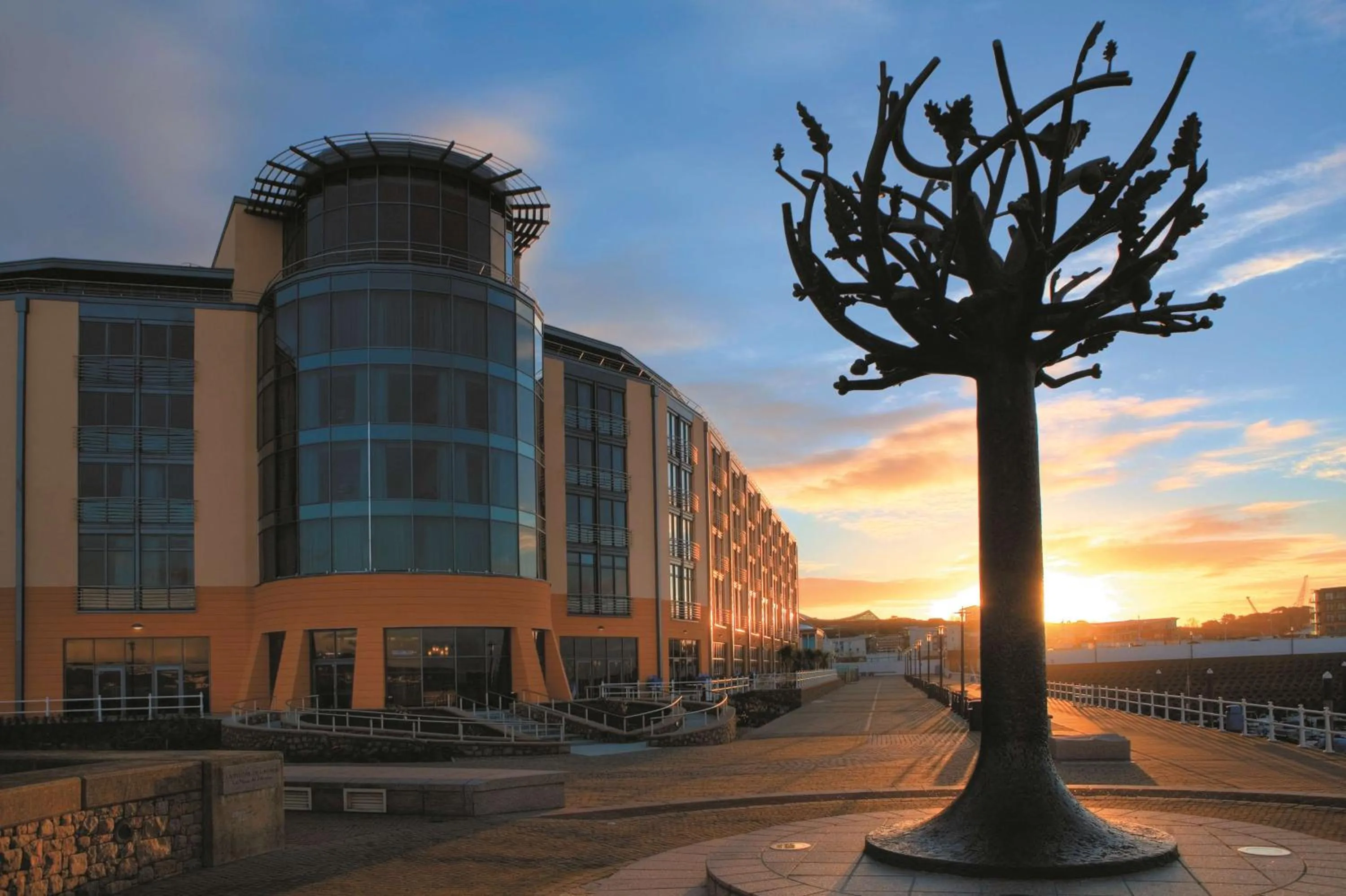 Property building in Radisson Blu Waterfront Hotel, Jersey